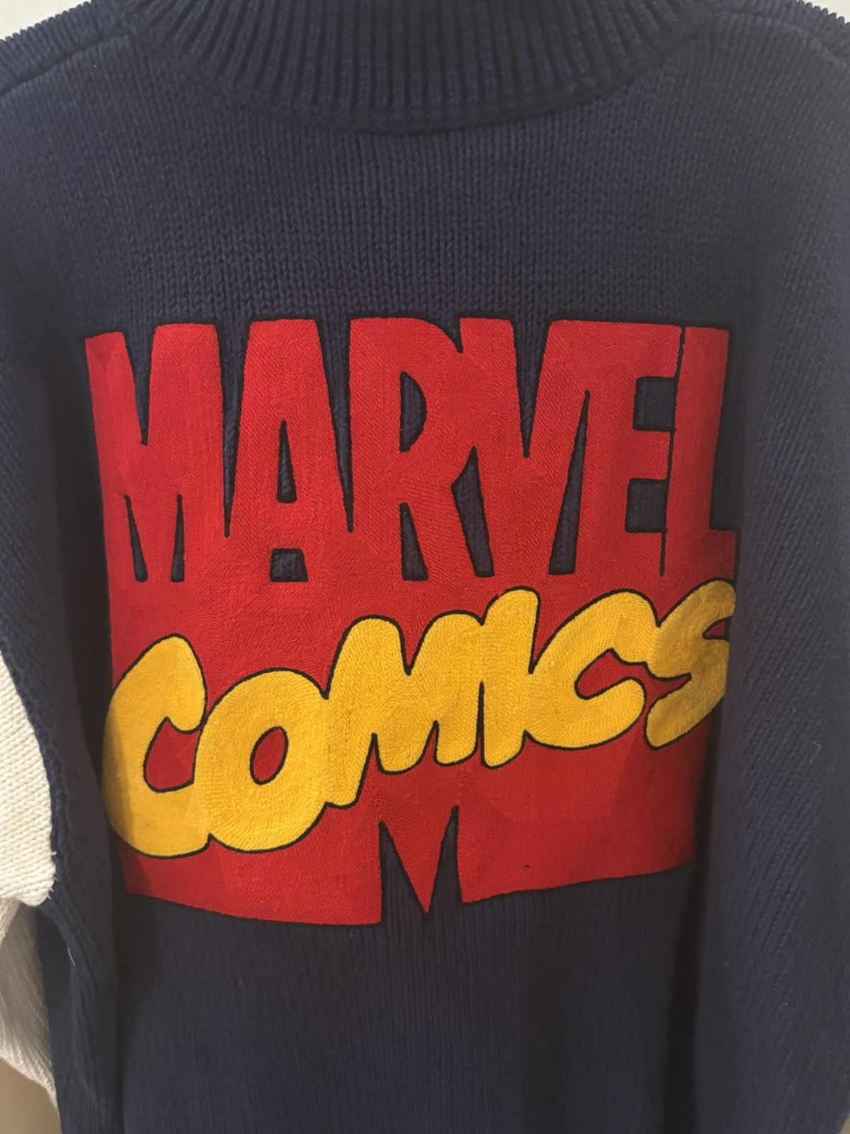 Kith × Marvel Comics Kith x Marvel Comics Full Zip Sweater - Nocturnal Size US XXL / EU 58 / 5 - 6 Thumbnail