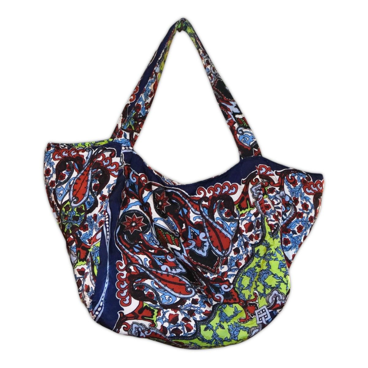 Yohji Yamamoto Yohji Yamamoto Y’s AW15 Eastern Floral Tote Bag Size ONE SIZE - 2 Thumbnail