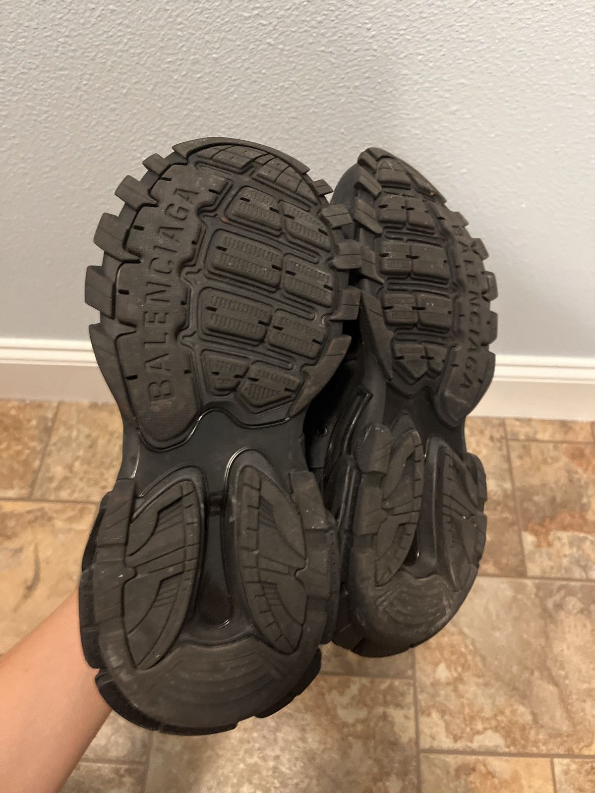 Balenciaga Balenciaga Track Triple Black Size US 6 / EU 39 - 3 Thumbnail