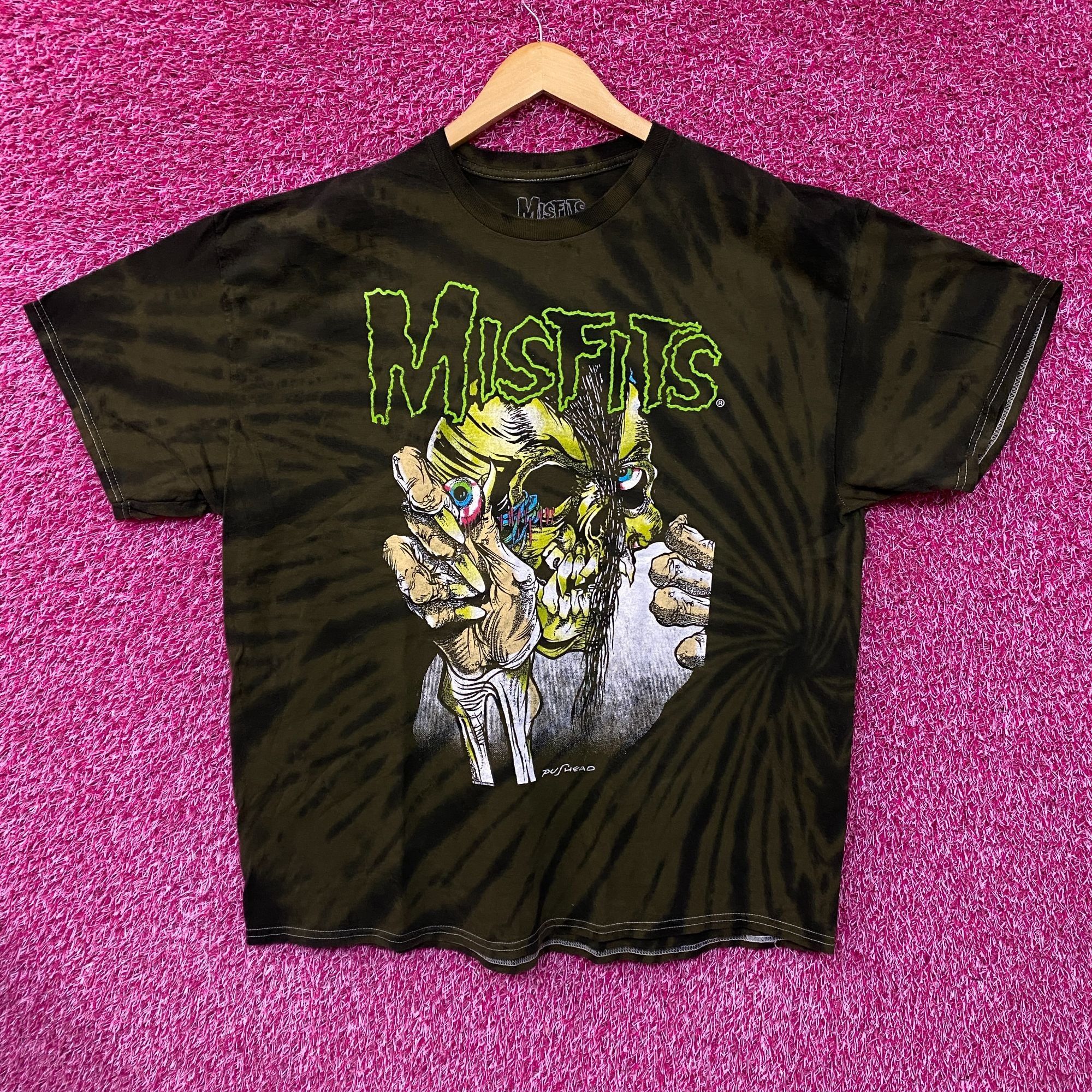 Band Tees × Misfits Misfits Mommy Can I Go Out & Kill Oversized Band Tie Dye lar Size US L / EU 52-54 / 3 - 1 Thumbnail