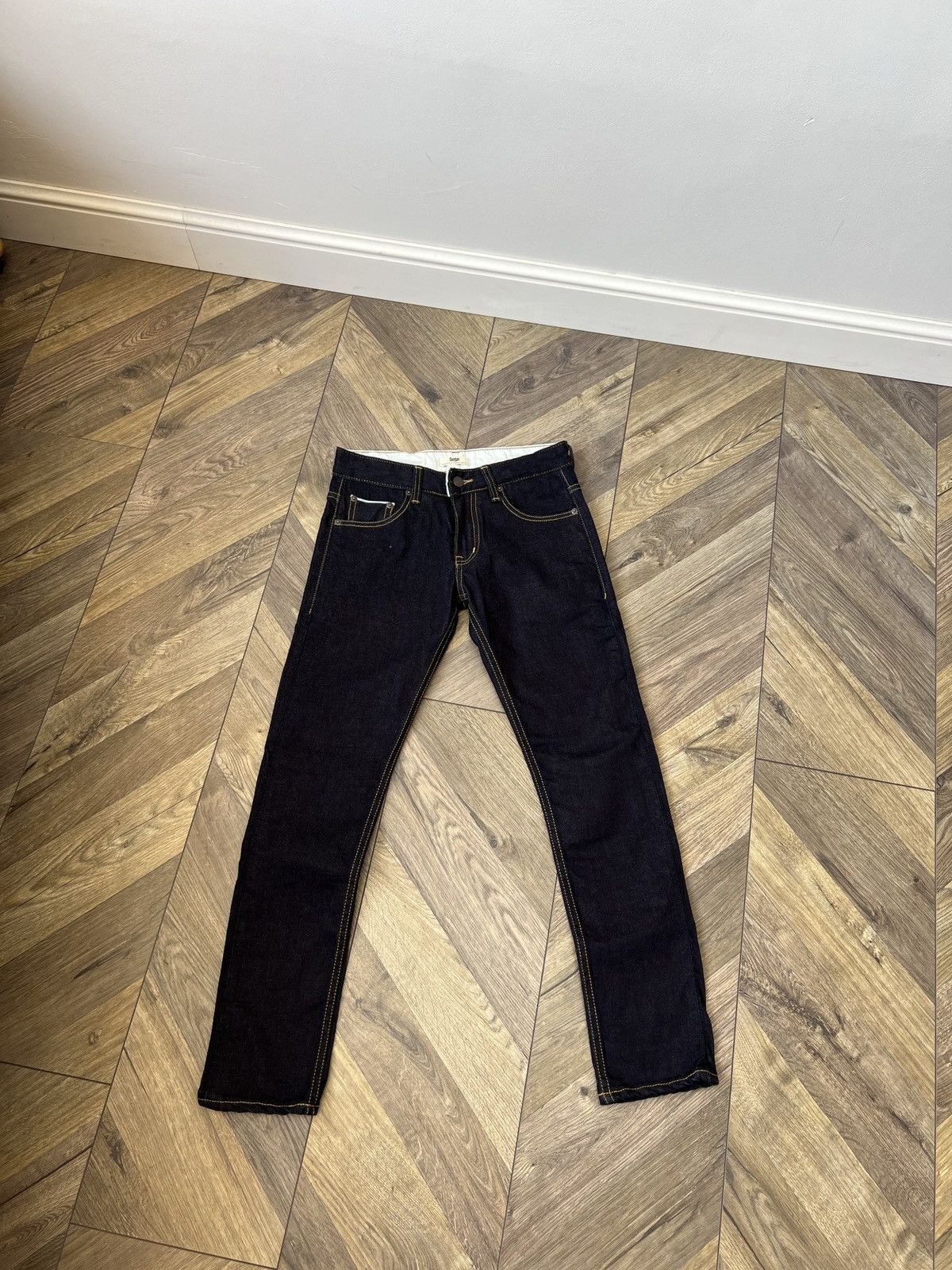 SoSo Vintage Soso Denim Blue indigo Selvedge Pants Size US 26 / EU 42 - 2 Thumbnail