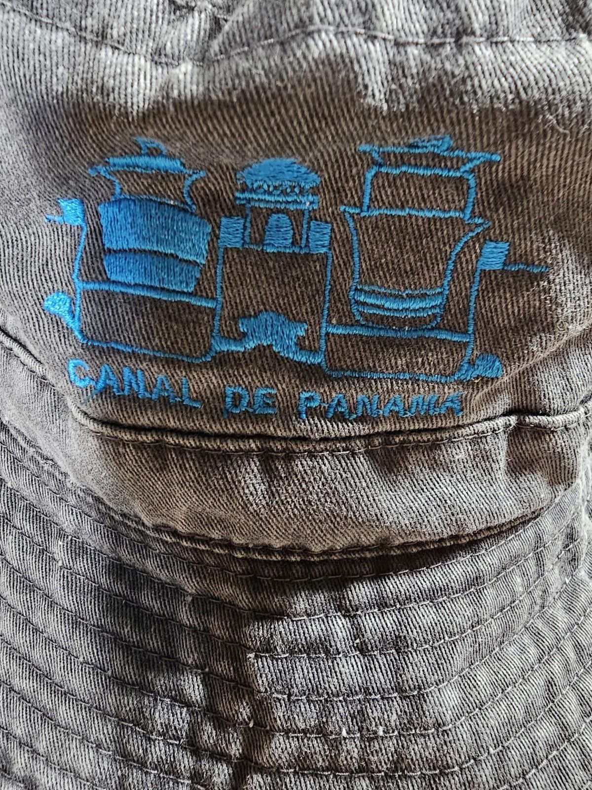 Designer Canal de Panama bucket hat Gray Large Size ONE SIZE - 2 Thumbnail