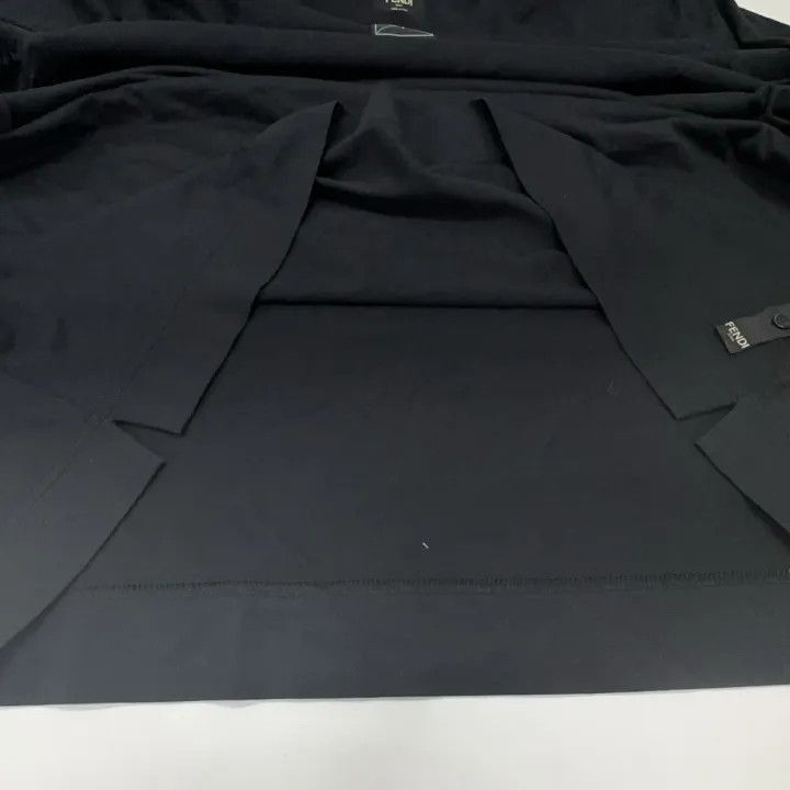 Fendi Fendi SS22 Black Logo Long Sleeve T-Shirt -2507 Size US L / EU 52-54 / 3 - 7 Thumbnail