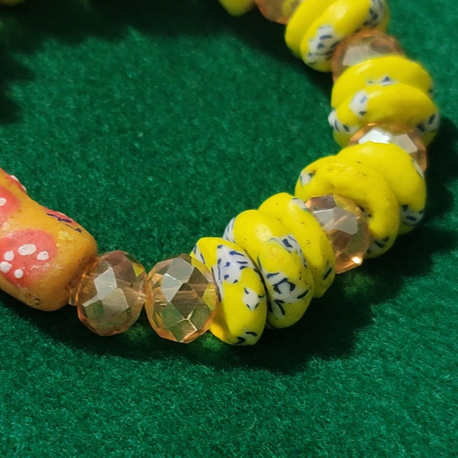 Handmade West African Ghanaian Handmade Custom Bracelet Size ONE SIZE - 2 Thumbnail