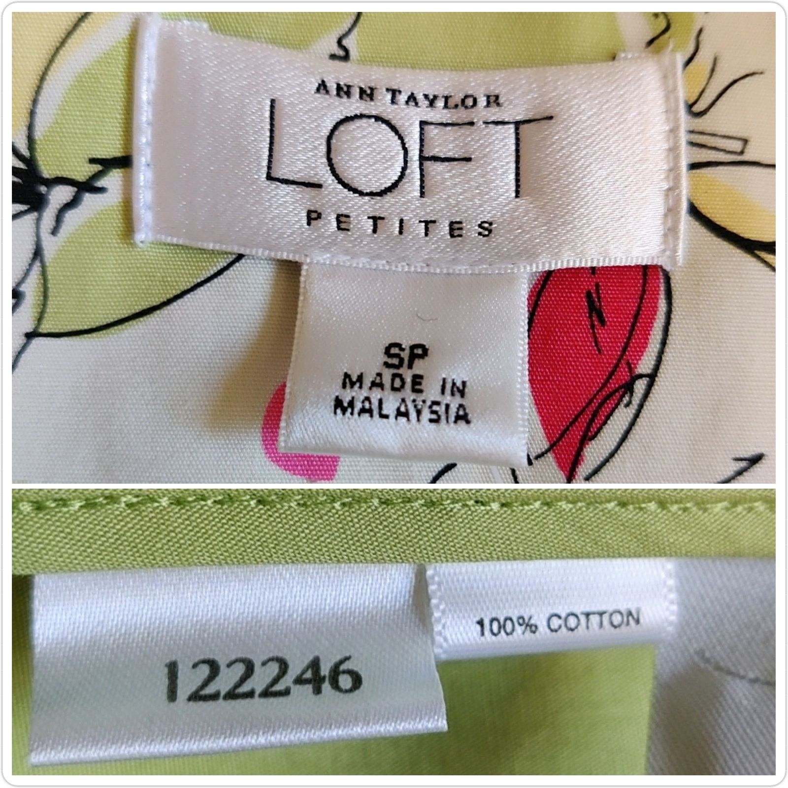 Loft apple print trench coat sz SP Size S / US 4 / IT 40 - 12 Thumbnail
