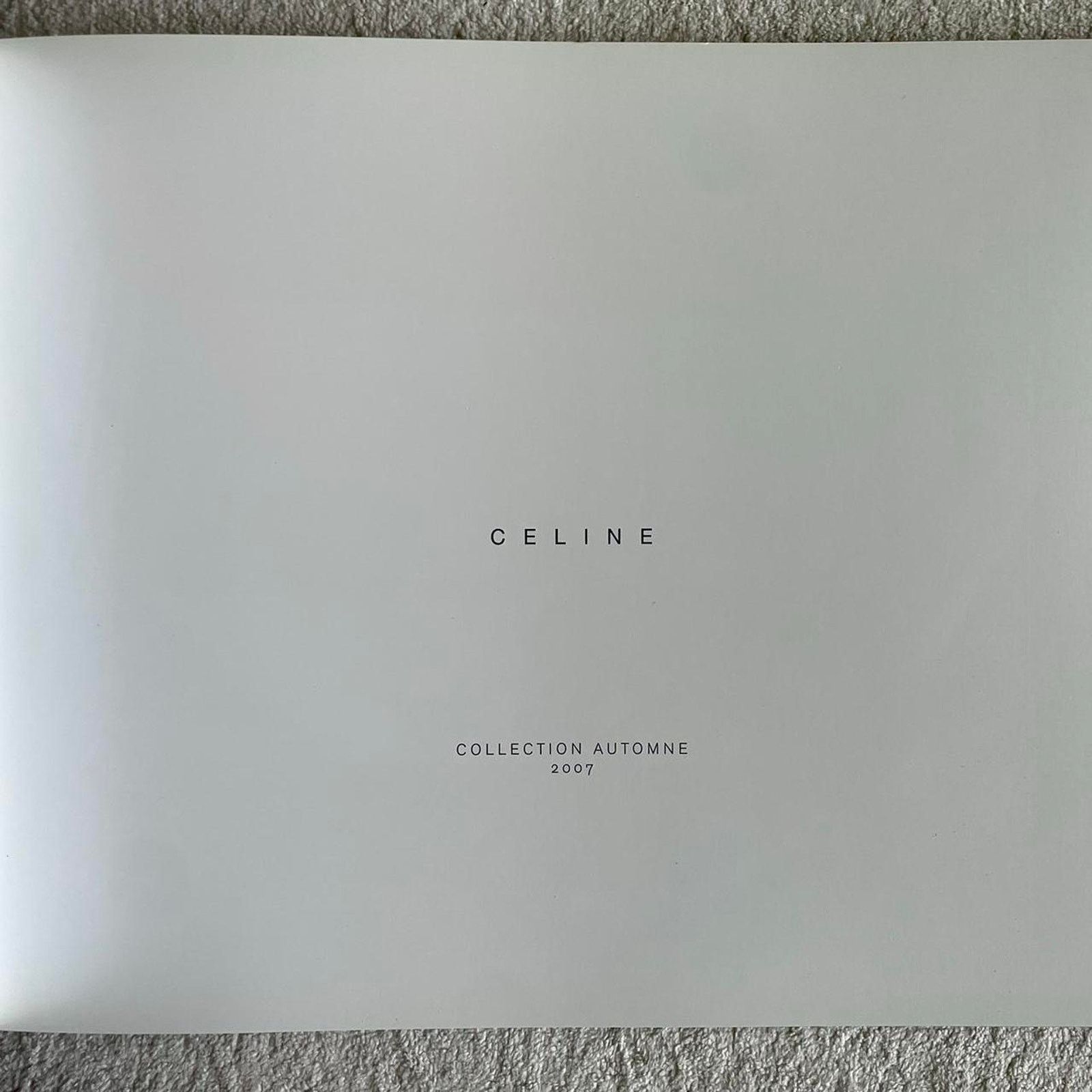 Celine × Vintage Celine collection autumn 2007 lookbook catalog Size ONE SIZE - 2 Thumbnail