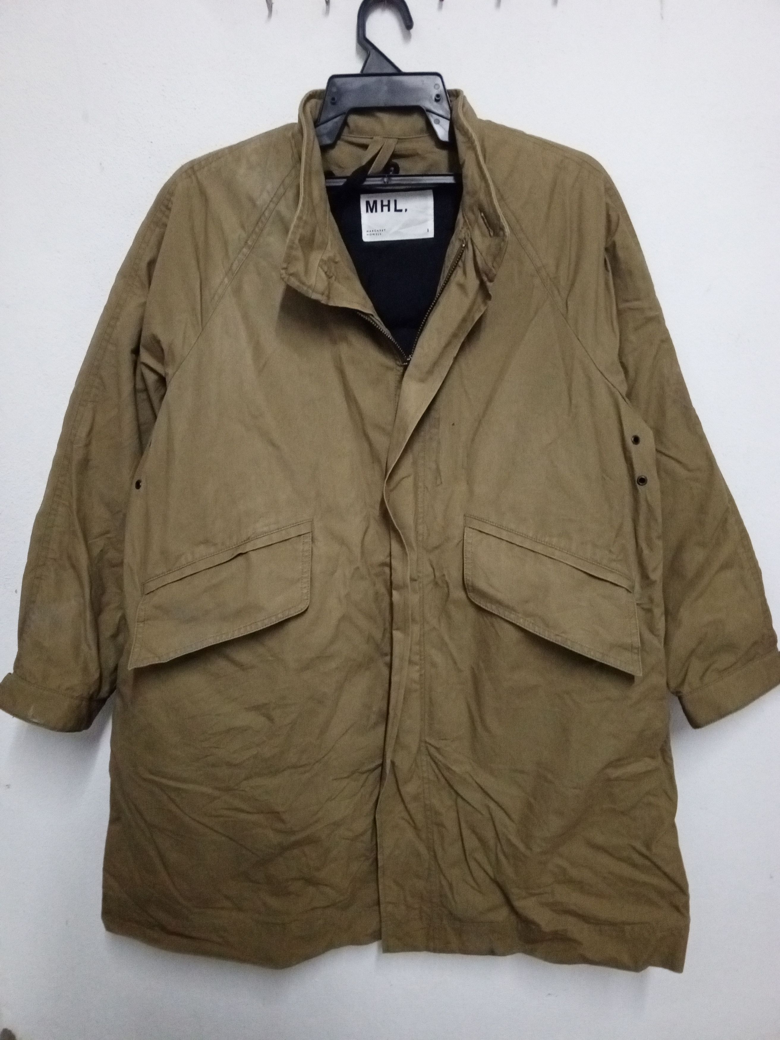 Margaret Howell MHL BEIGE - LONG COAT Size US XL / EU 56 / 4 - 1 Thumbnail