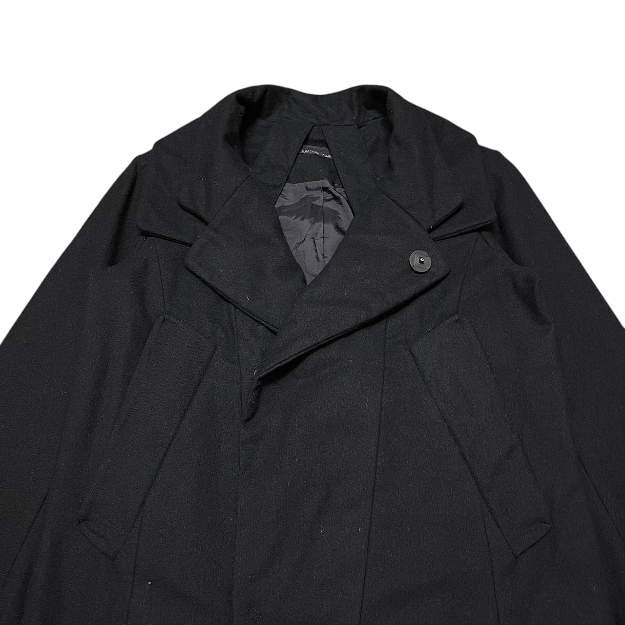 Japanese Brand Kamishima Chinami Wool Coat Size US S / EU 44-46 / 1 - 5 Thumbnail