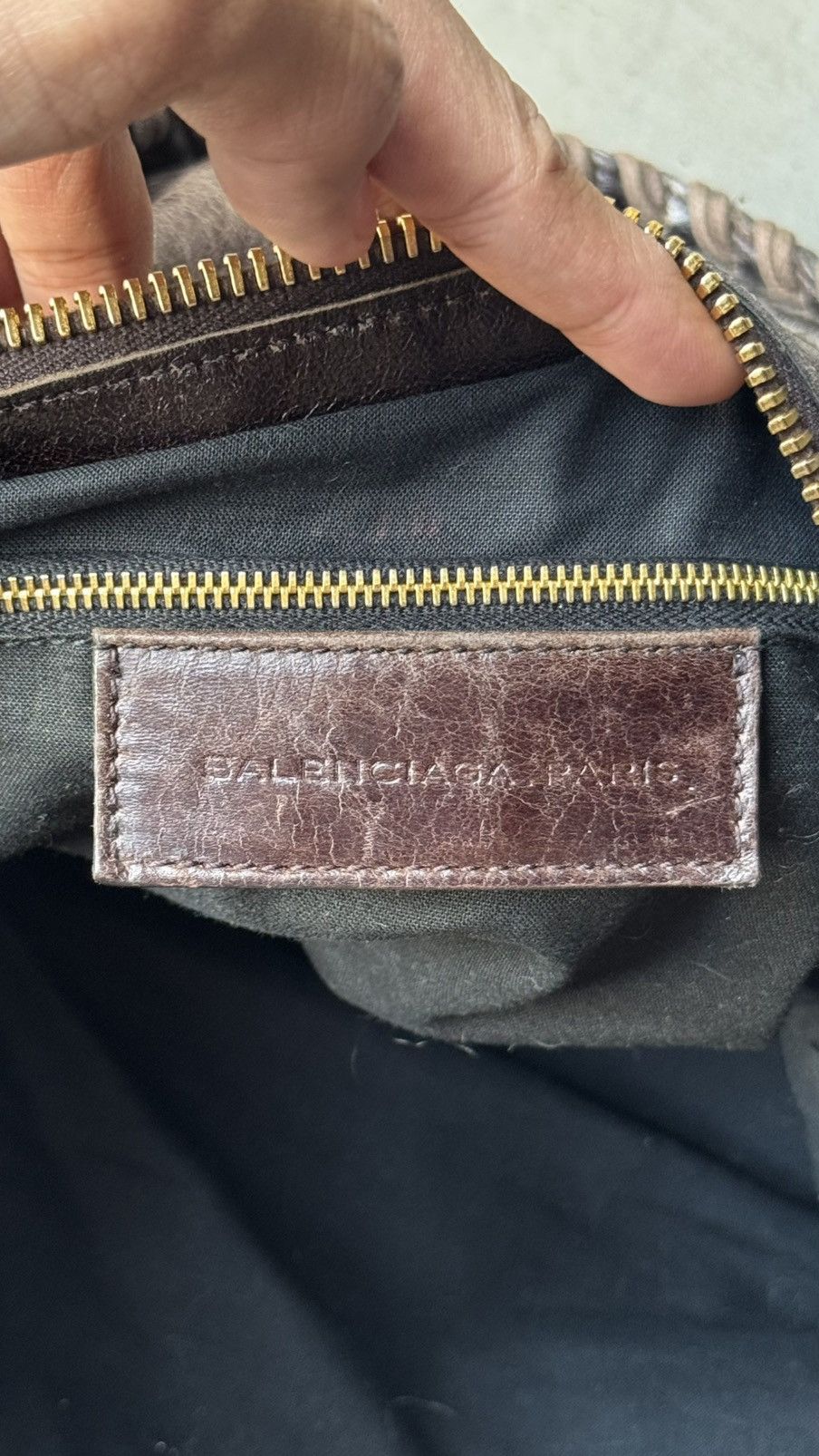 Balenciaga Balenciaga Balenciaga Brown Leather GGH Part Time Tote Size ONE SIZE - 13 Thumbnail