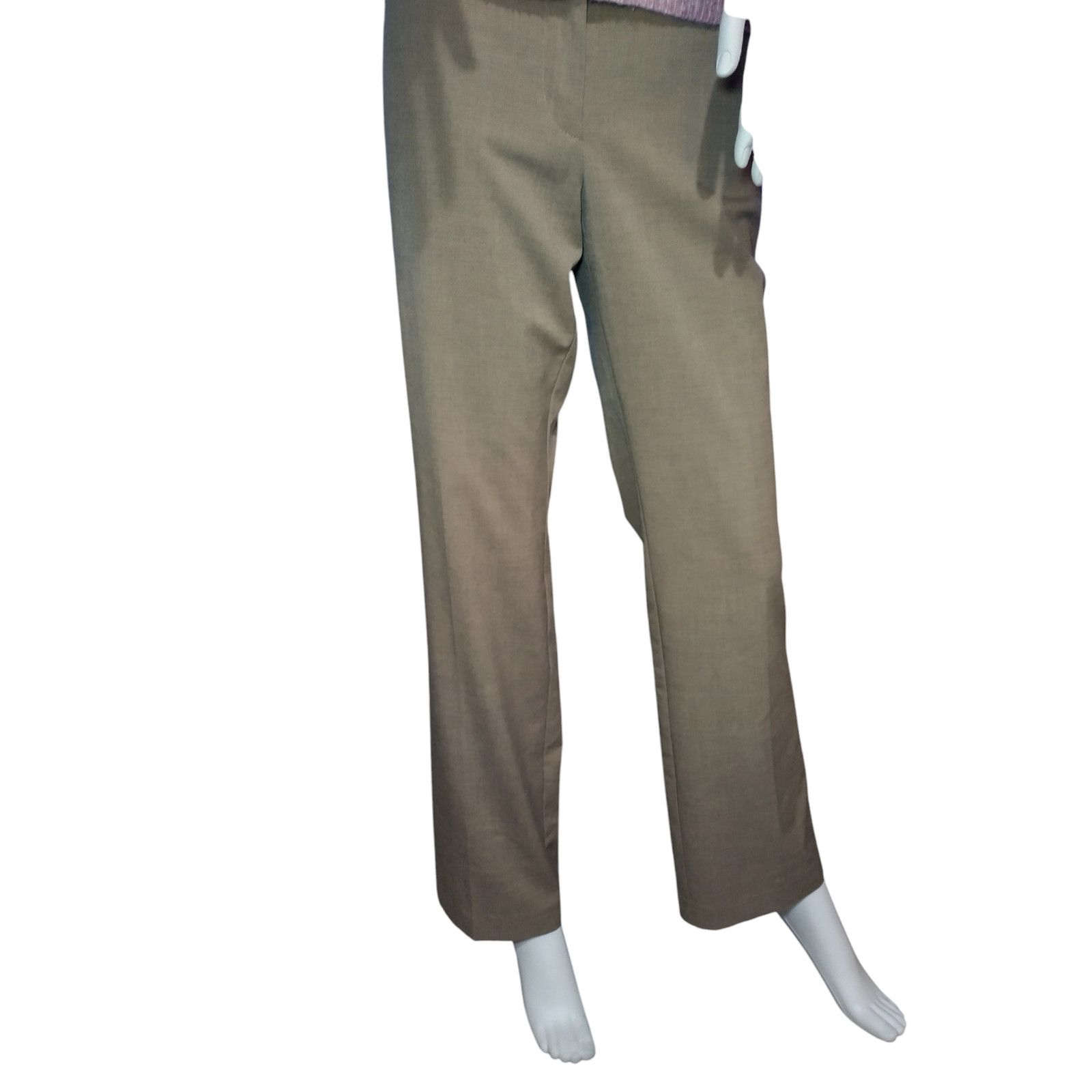 Ann Taylor Ann Taylor Curvy Dress Pants Straight Leg Trouser Sz 4 Size 27" / US 4 / IT 40 - 1 Thumbnail