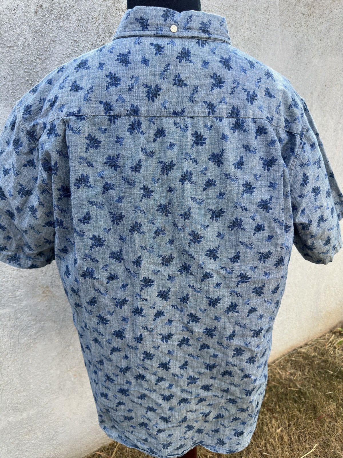 Reyn Spooner Reyn Spooner Tailored Fit Blue Hawaiian Print Men's 2XL Size US XXL / EU 58 / 5 - 2 Thumbnail
