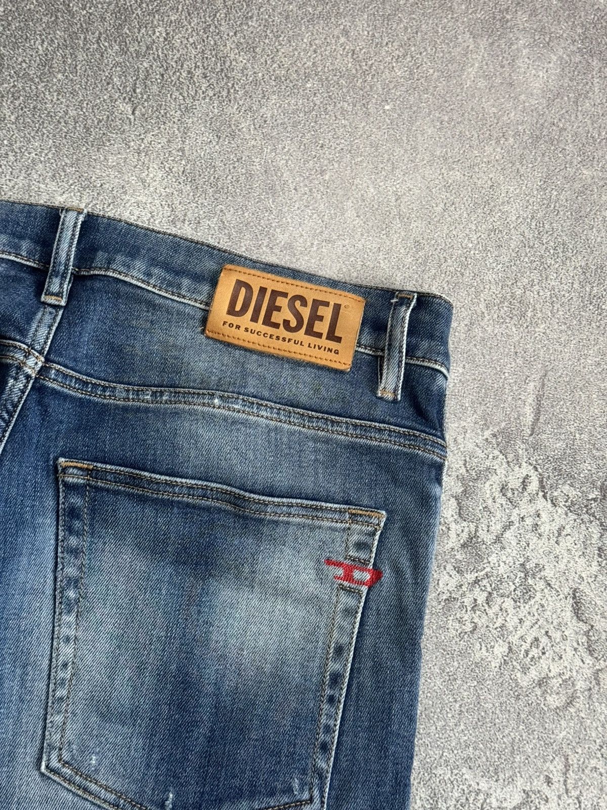 Diesel Diesel 31/34 D-Fining denim pants jeans trousers distressed Size US 31 - 6 Thumbnail