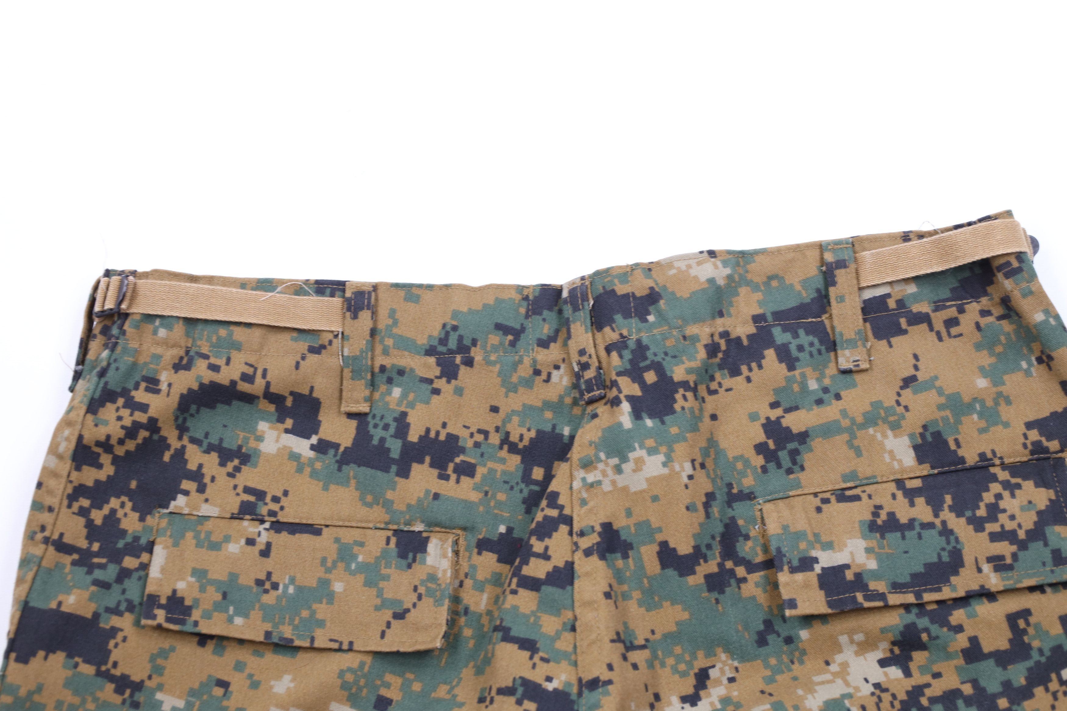 Vintage Vintage Streetwear Fly Digi Camouflage Military Cargo Shorts Size US 32 / EU 48 - 10 Thumbnail