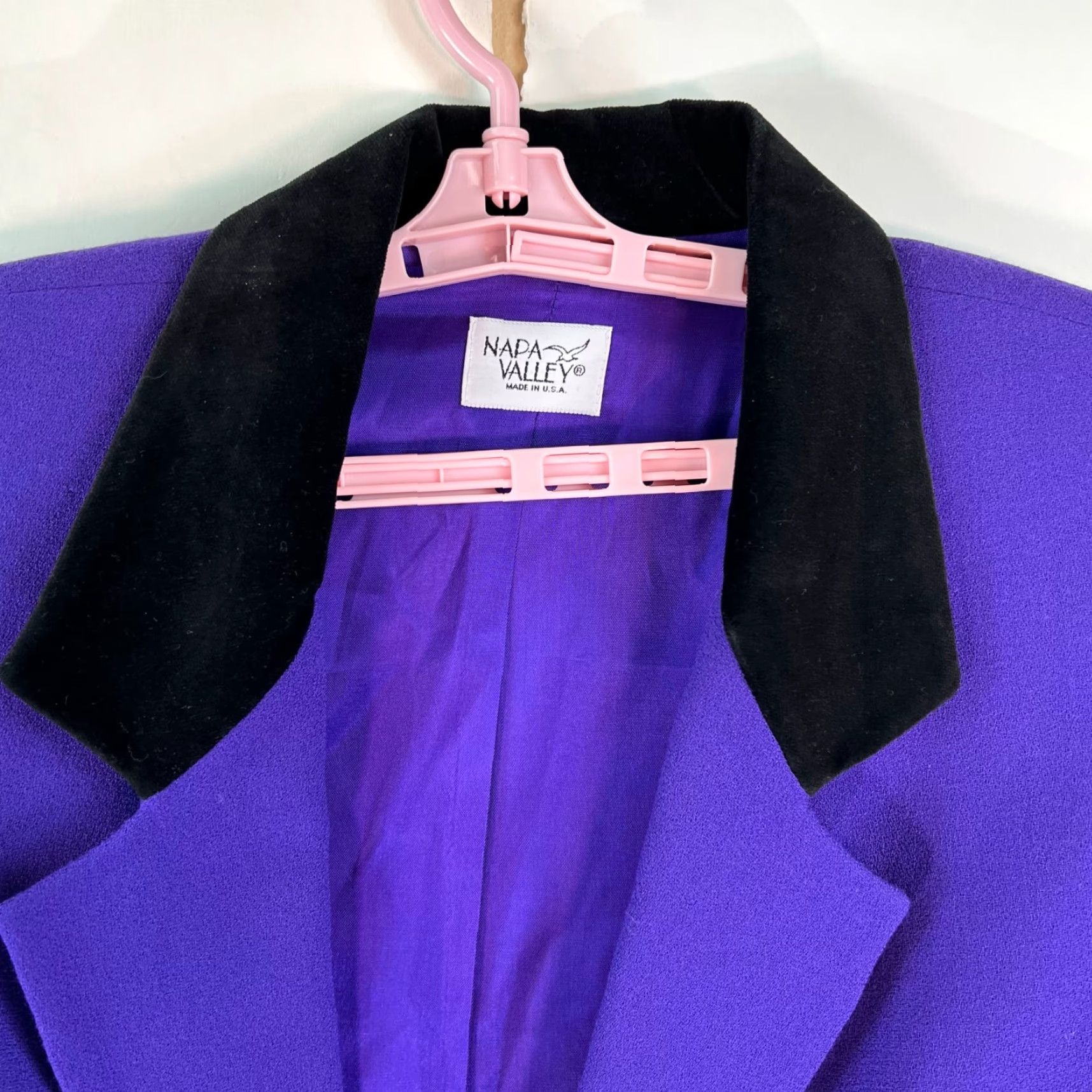 Vintage **Vintage Napa Valley Purple Adult Suit Jacket Size 10 Made USA** User: **Vintage Napa Valley Purple Suit Jacket Size 10 Made USA** Size L / US 10 / IT 46 - 2 Thumbnail