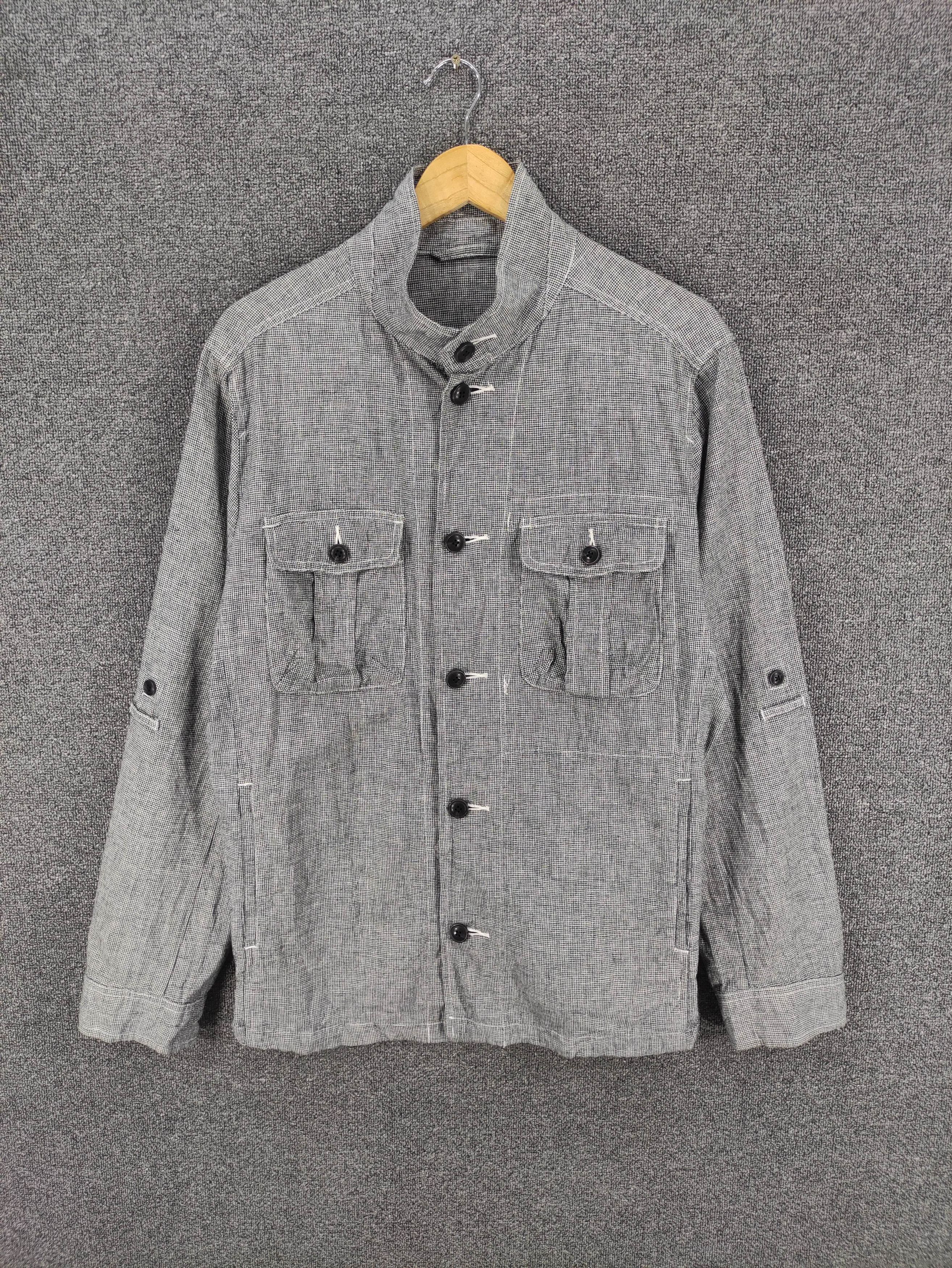 Uniqlo Uniqlo Houndstooth Shirt Button Up Size US L / EU 52-54 / 3 - 1 Thumbnail