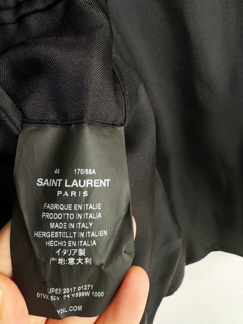 Saint Laurent Paris Saint Laurent Wool Blazer in Size 44-2506 Size US L / EU 52-54 / 3 - 4 Thumbnail