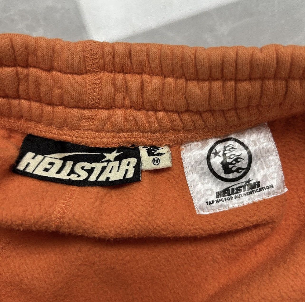 HELLSTAR Hellstar Fire Orange Flare Sweatpants Size M Size US 32 / EU 48 - 4 Thumbnail