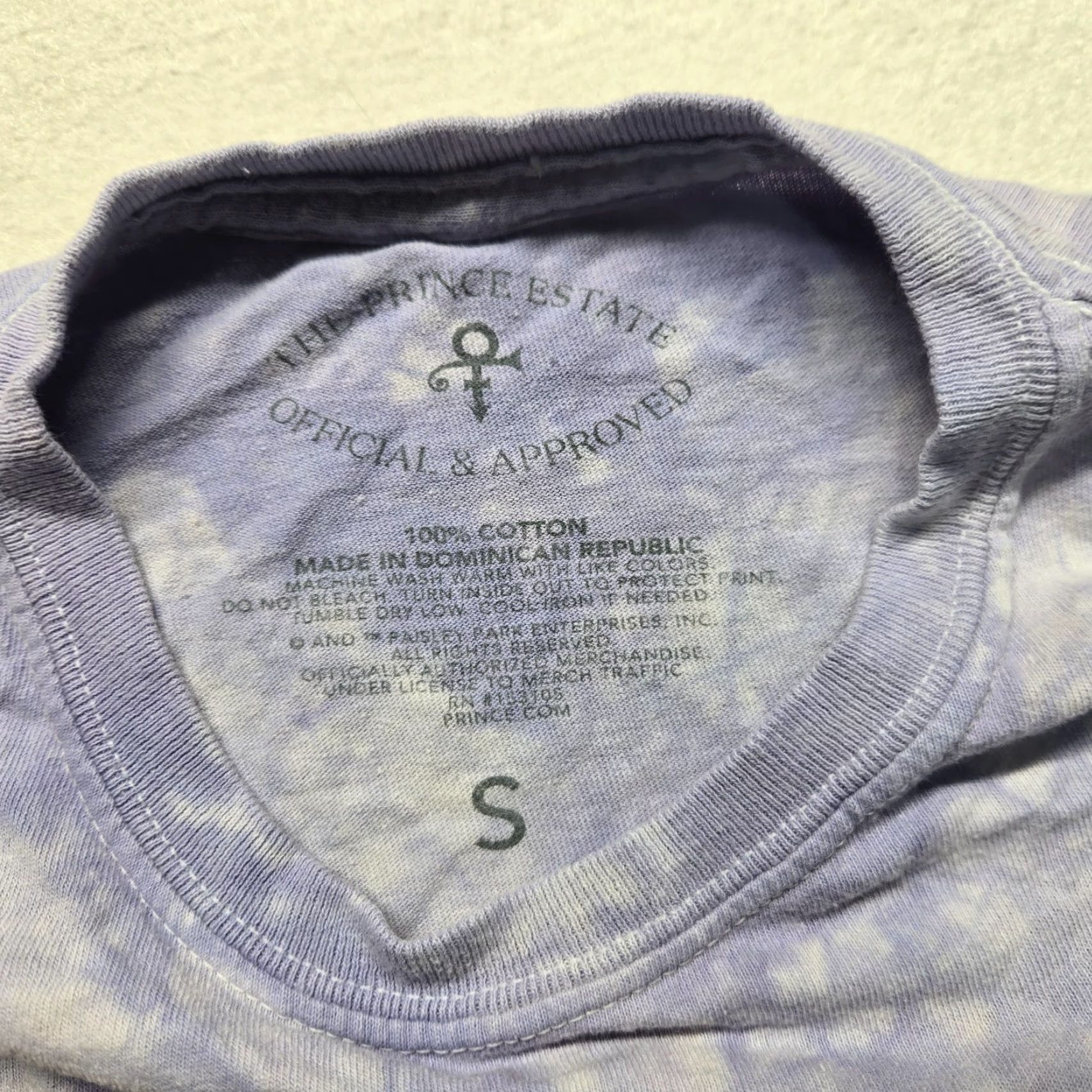 Prince VINTAGE Prince Shirt Women S Cropped Purple 90s Motorcycle Music Rock Adult Small Size Shirt Mens Womens Girls Not applicable Size S / US 4 / IT 40 - 2 Thumbnail