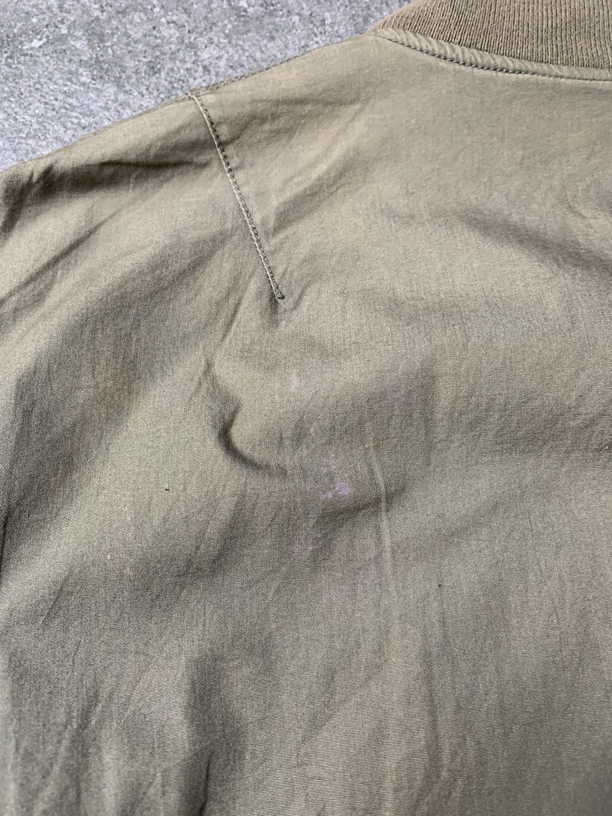 Beams Plus 2000s Beams Faded Military Bomber Jacket Size US M / EU 48-50 / 2 - 15 Thumbnail