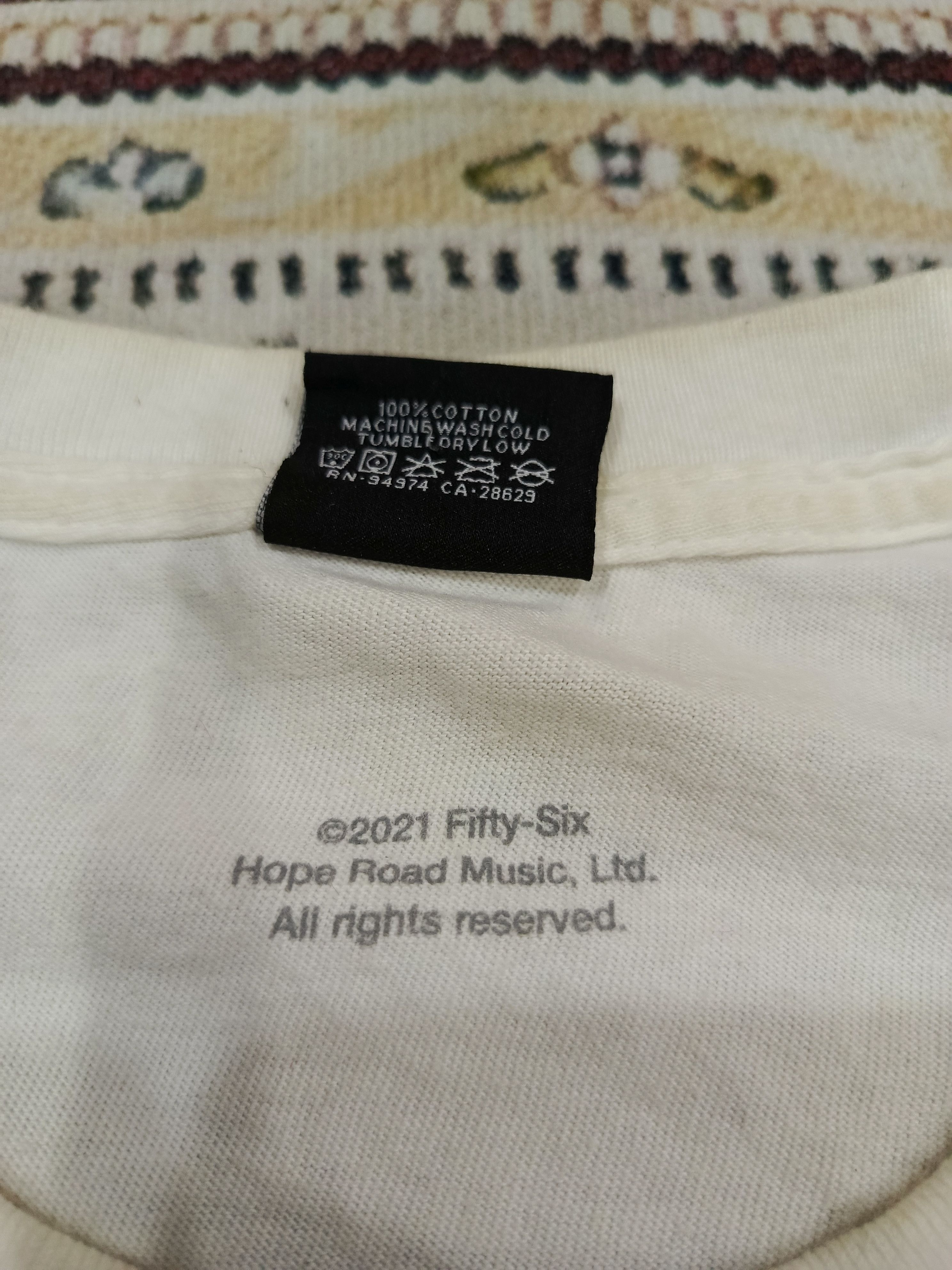 Stussy Bob Marley × Stussy bob frame tee white Size US M / EU 48-50 / 2 - 5 Thumbnail