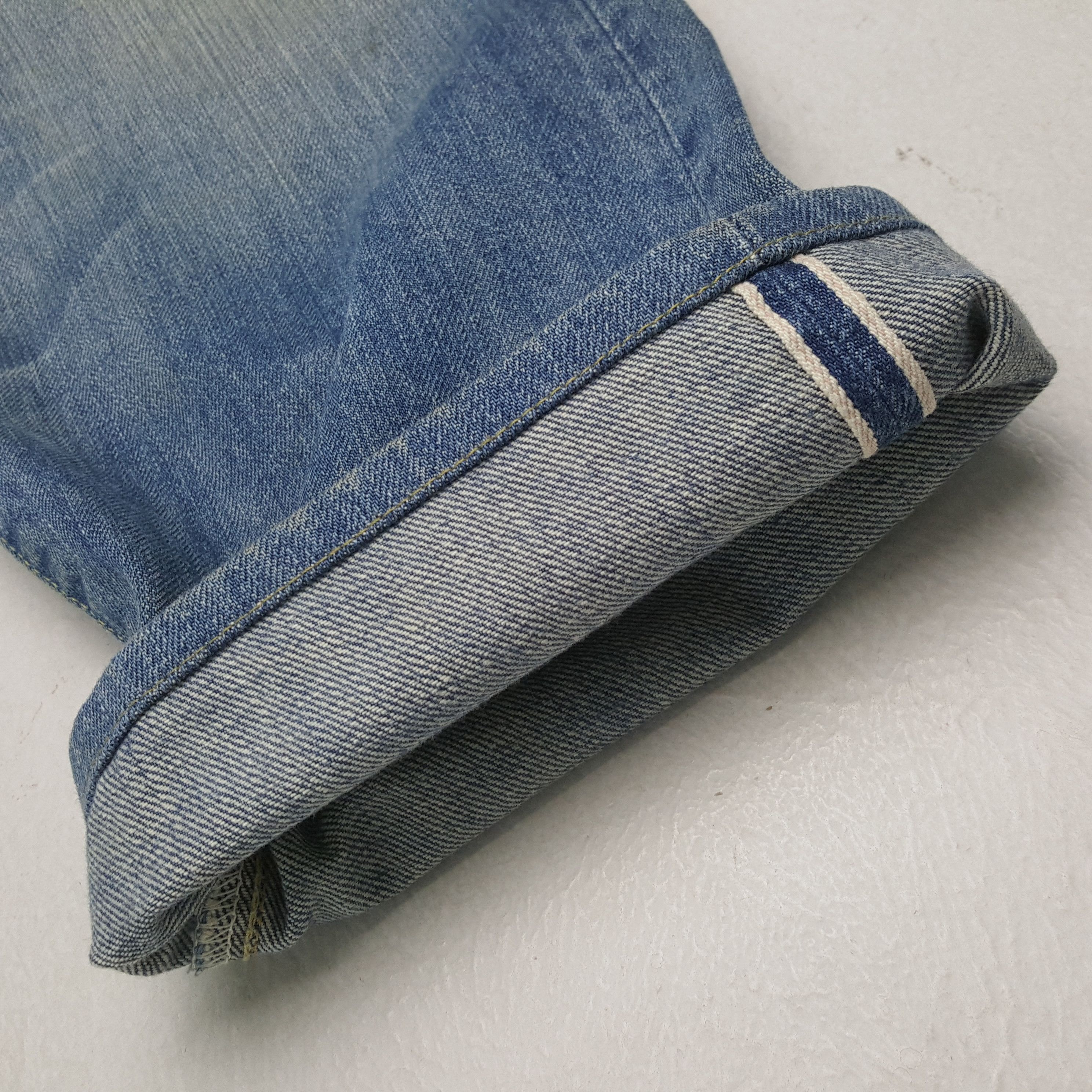 Levi's Vintage Levis 501 Redline Big E Distressed Jeans RR14 Size US 29 - 12 Thumbnail