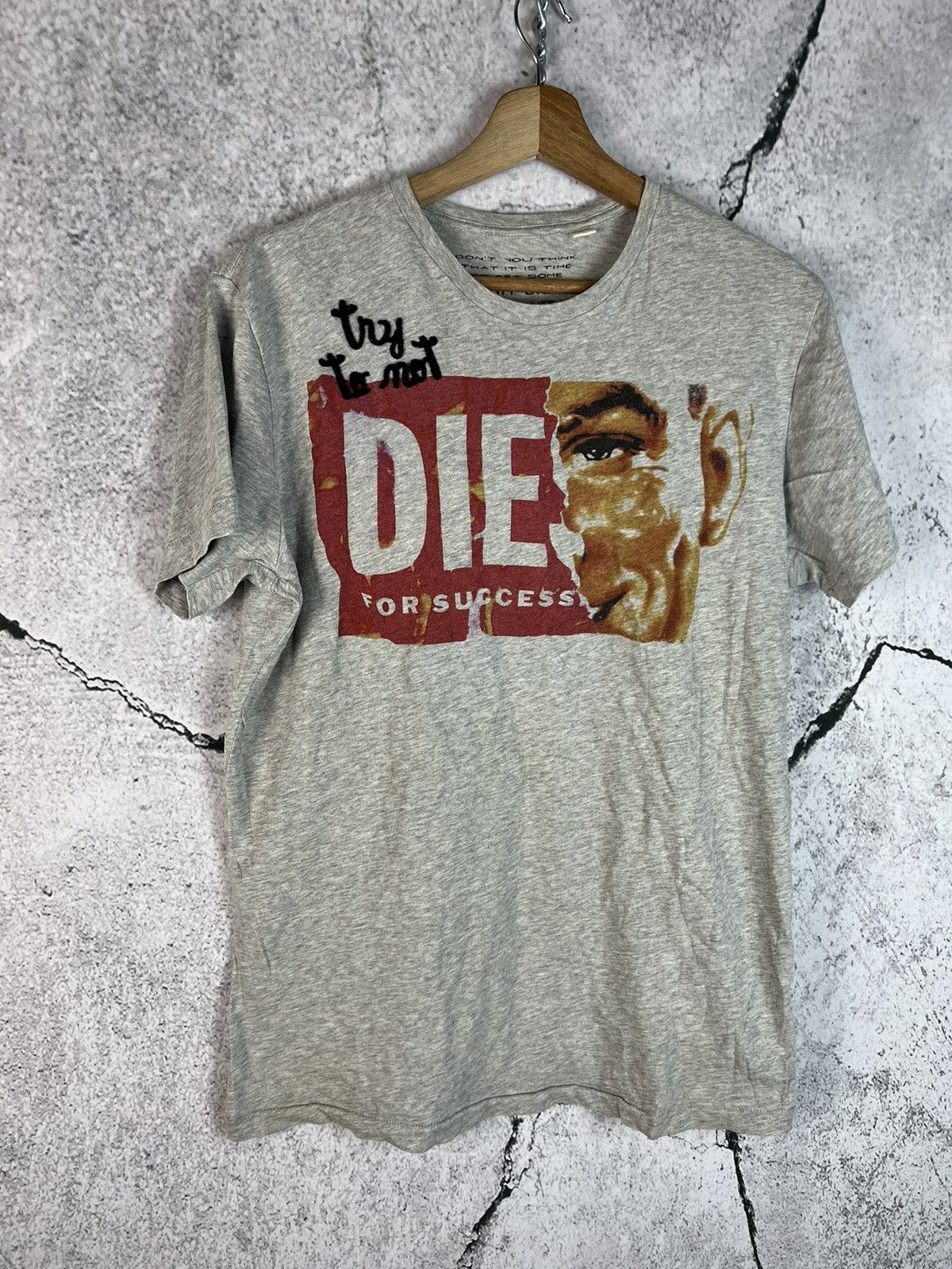 Affliction Vintage Y2k Diesel RARE affliction style tshirt logo Size US M / EU 48-50 / 2 - 1 Thumbnail