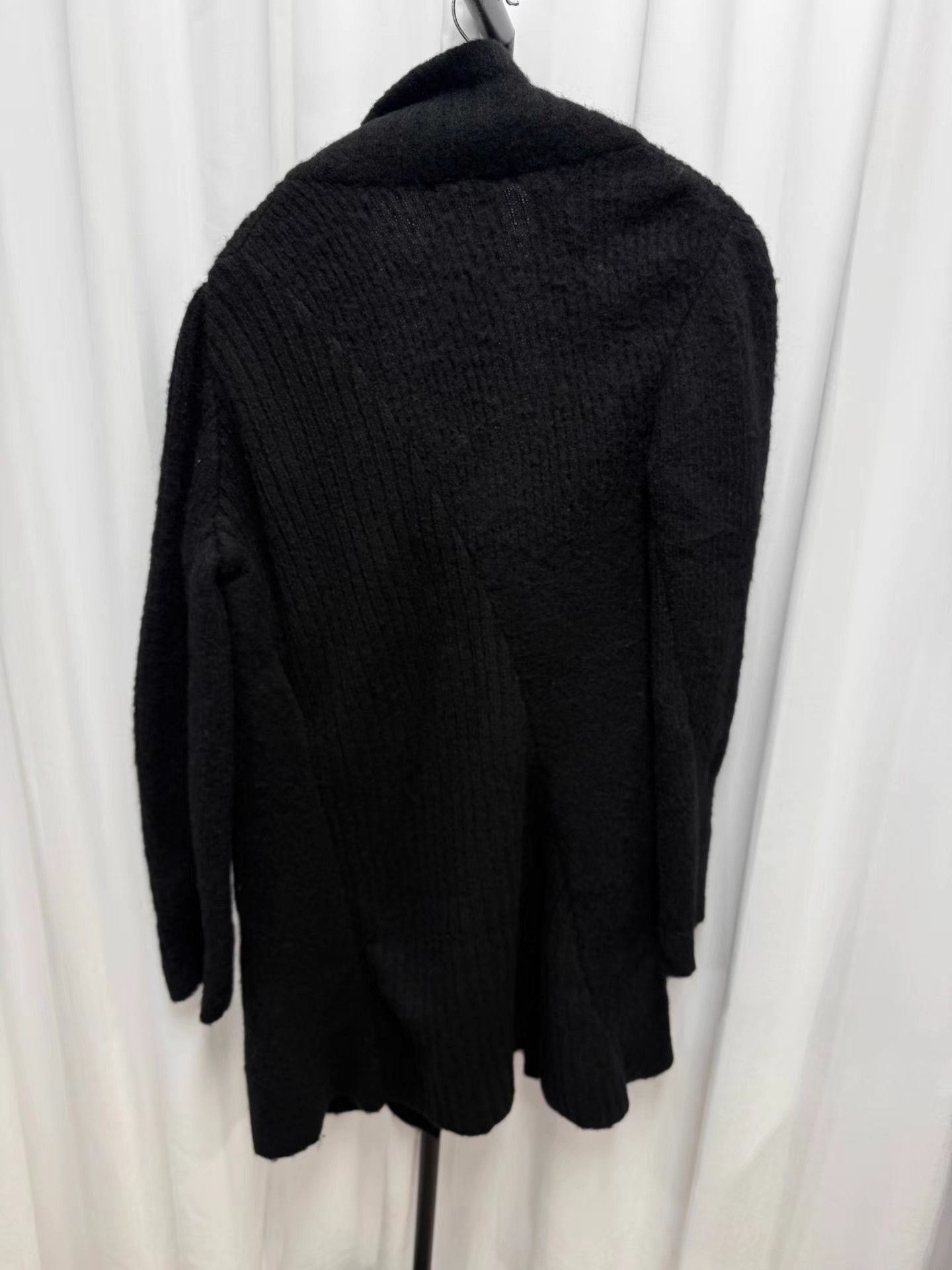Ann Demeulemeester Ann Demeulemeester Mohair Scarf Collar Frog Closure Coat K20 Size XS / US 0-2 / IT 36-38 - 8 Thumbnail