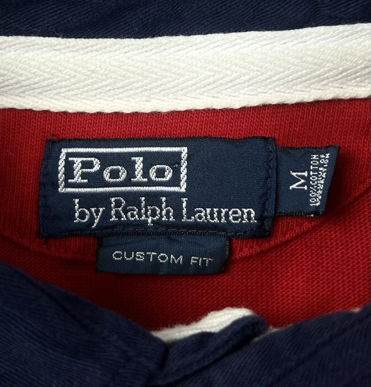 Polo Ralph Lauren × Rugby Ralph Lauren × Vintage Vintage Polo Ralph Lauren Rugby Long Sleeve Big Logo 3 Size US M / EU 48-50 / 2 - 12 Thumbnail