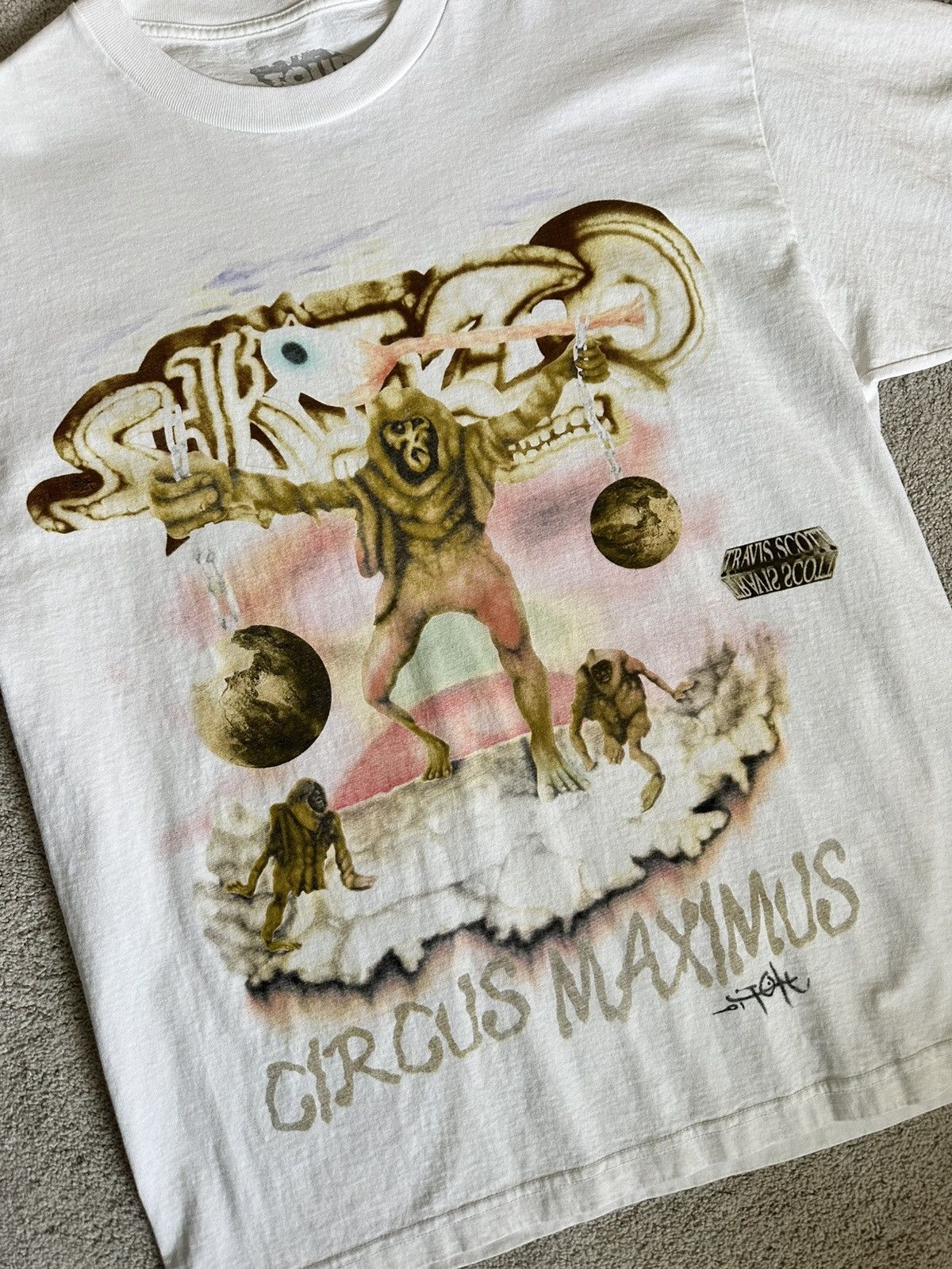 Travis Scott Travis Scott Skitzo T Size US L / EU 52-54 / 3 - 2 Thumbnail