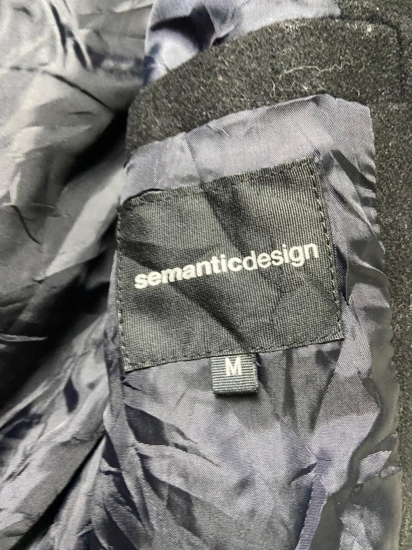 semanticdesign Semantic Design Wool Blend Single Breasted Jacket (199) Size US M / EU 48-50 / 2 - 3 Thumbnail