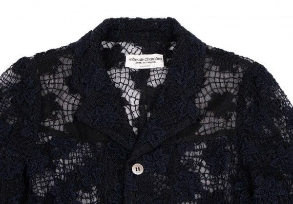 Comme des Garcons Comme Des Garcons Black vintage-patterned cut-out top Size M / US 6-8 / IT 42-44 - 5 Thumbnail