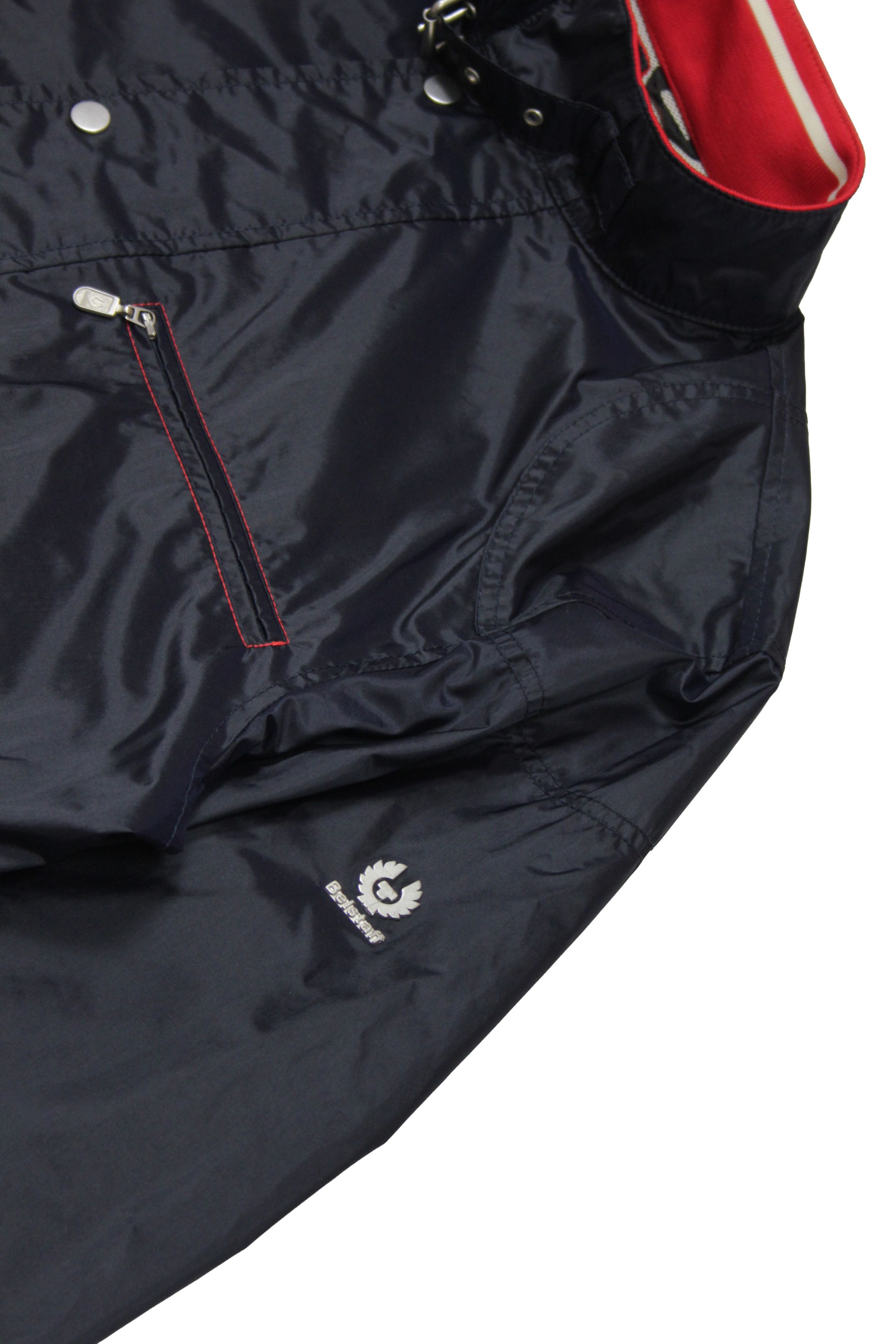 Belstaff Logo Silver Label Nylon Bomber Jacket Size US L / EU 52-54 / 3 - 4 Thumbnail