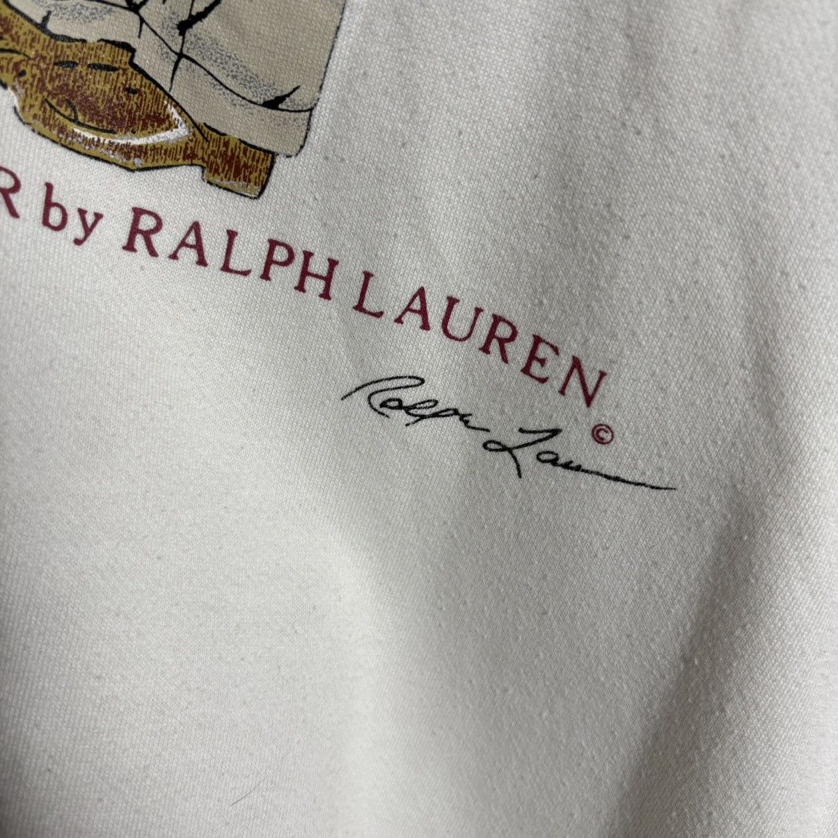 Polo Ralph Lauren Vintage 90s Polo Ralph Lauren Bear Hoodie Size US L / EU 52-54 / 3 - 4 Thumbnail