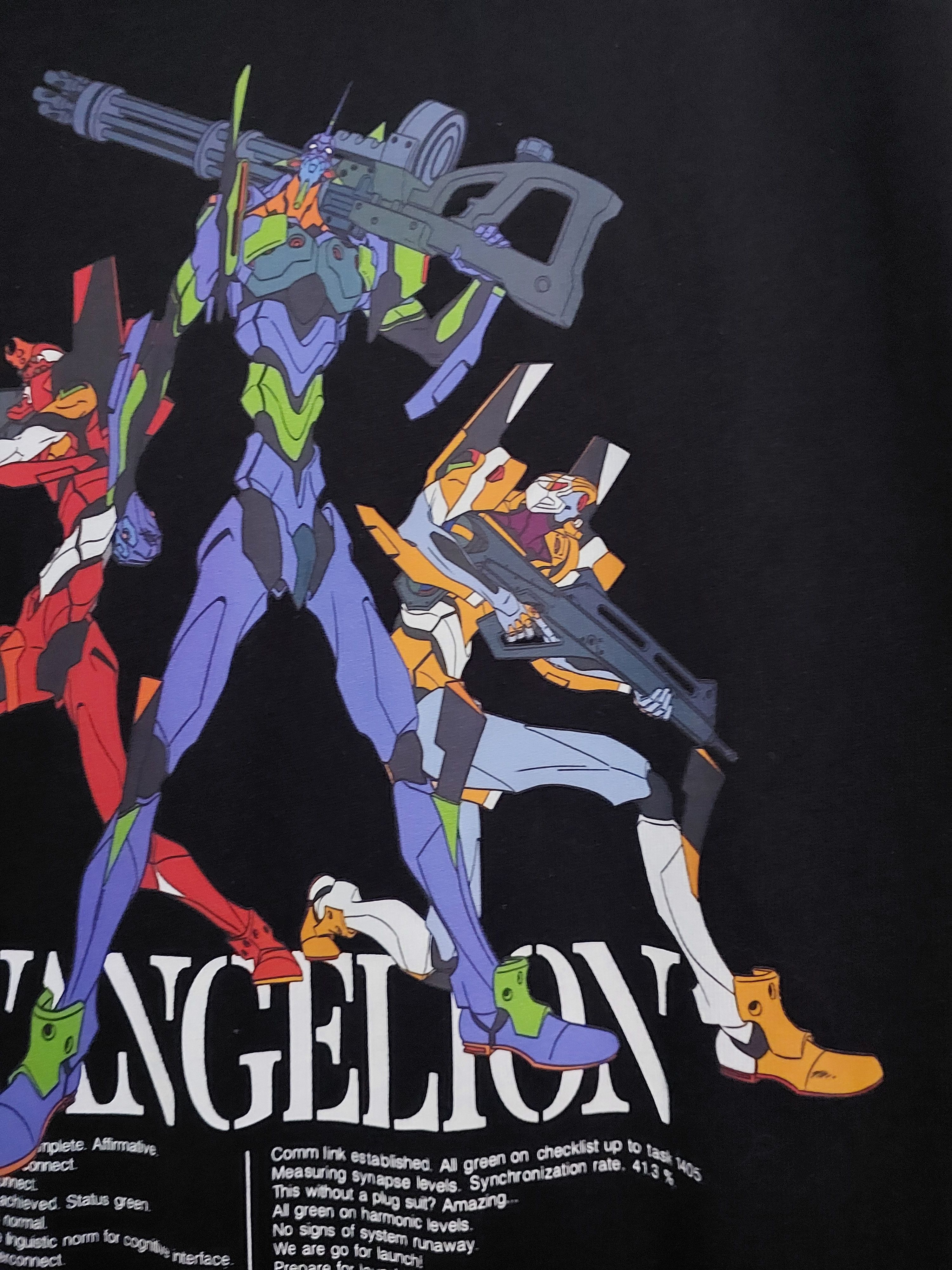 Anime EVANGELION ANIME T-SHIRT Size US L / EU 52-54 / 3 - 6 Thumbnail