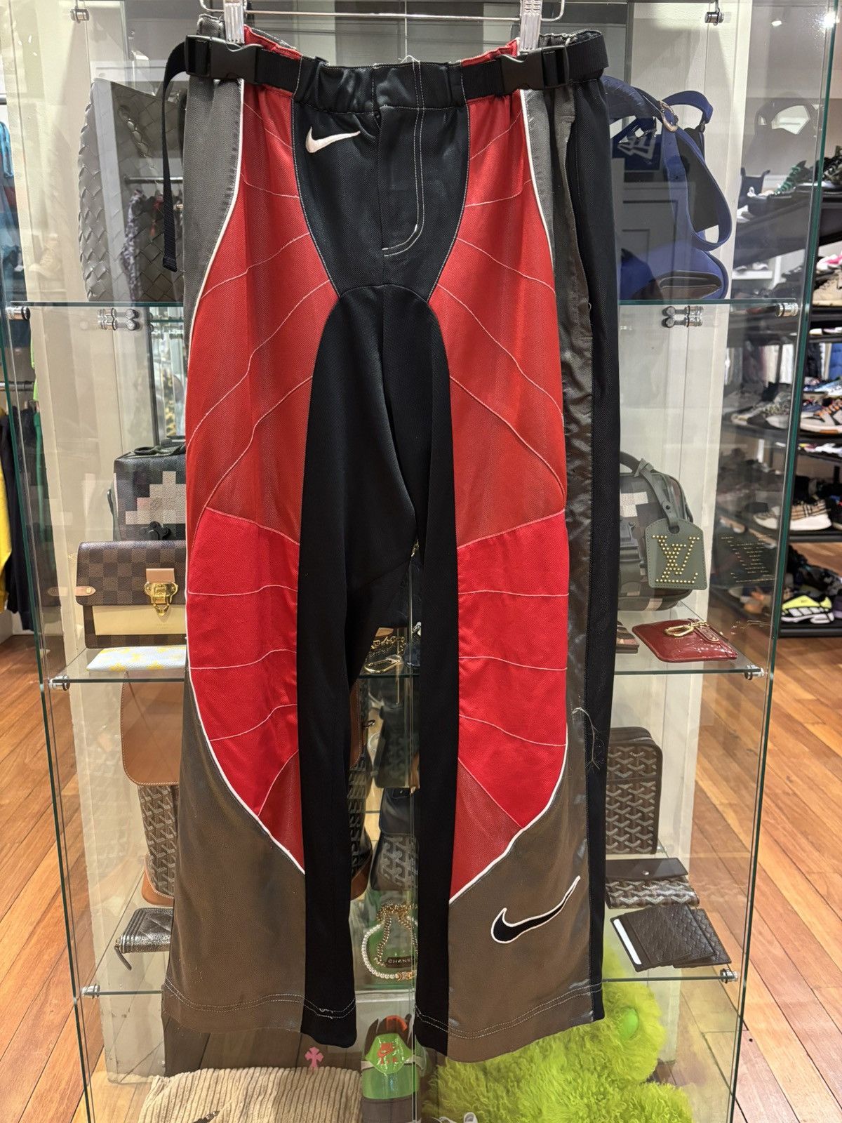 Cactus Plant Flea Market × Nike Nike X CPFM Rave Pants - Red Size US 30 / EU 46 - 1 Thumbnail