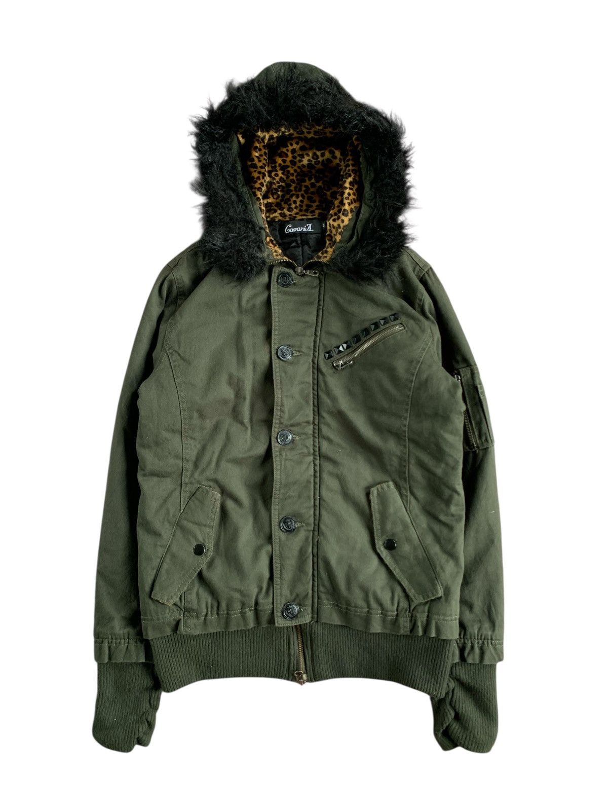 CIVARIZE Y2k Cavaria seditionaries Lgb style faux fur leopard Size US M / EU 48-50 / 2 - 2 Thumbnail