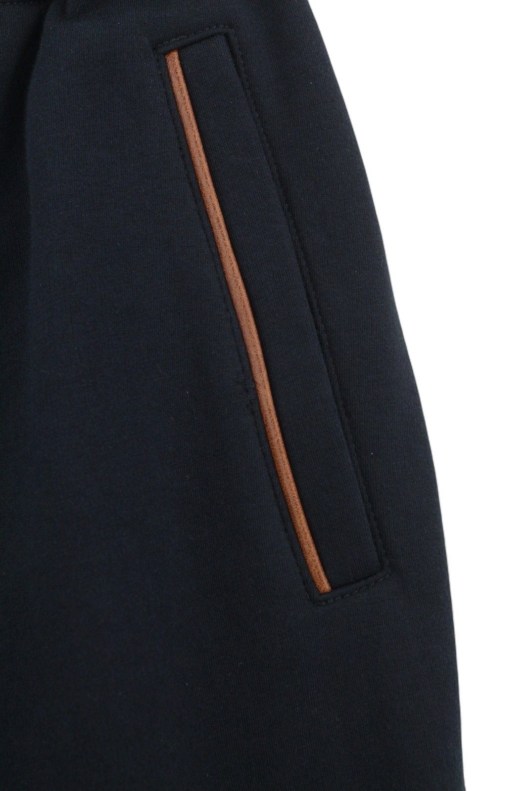 Brunello Cucinelli M Black Drawstring Waist Sweatpants 87047 Size US 32 / EU 48 - 12 Thumbnail