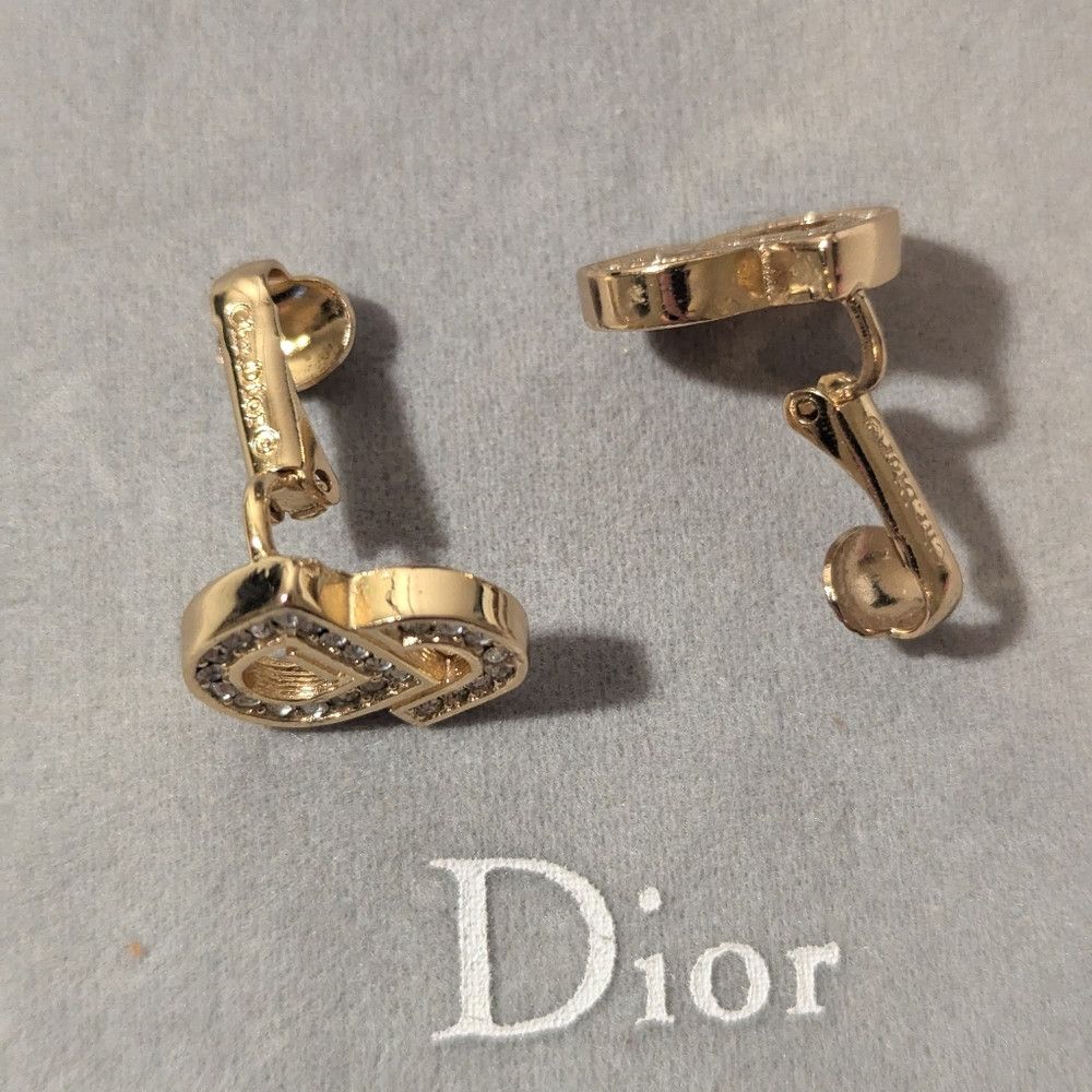 Dior Christian Dior Gold earrings Size ONE SIZE - 4 Thumbnail