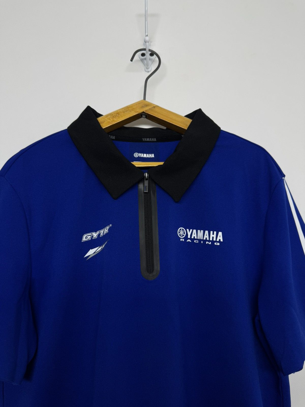 Yamaha Vintage Y2k Yamaha Racing Polo T-Shirt Size US M / EU 48-50 / 2 - 2 Thumbnail