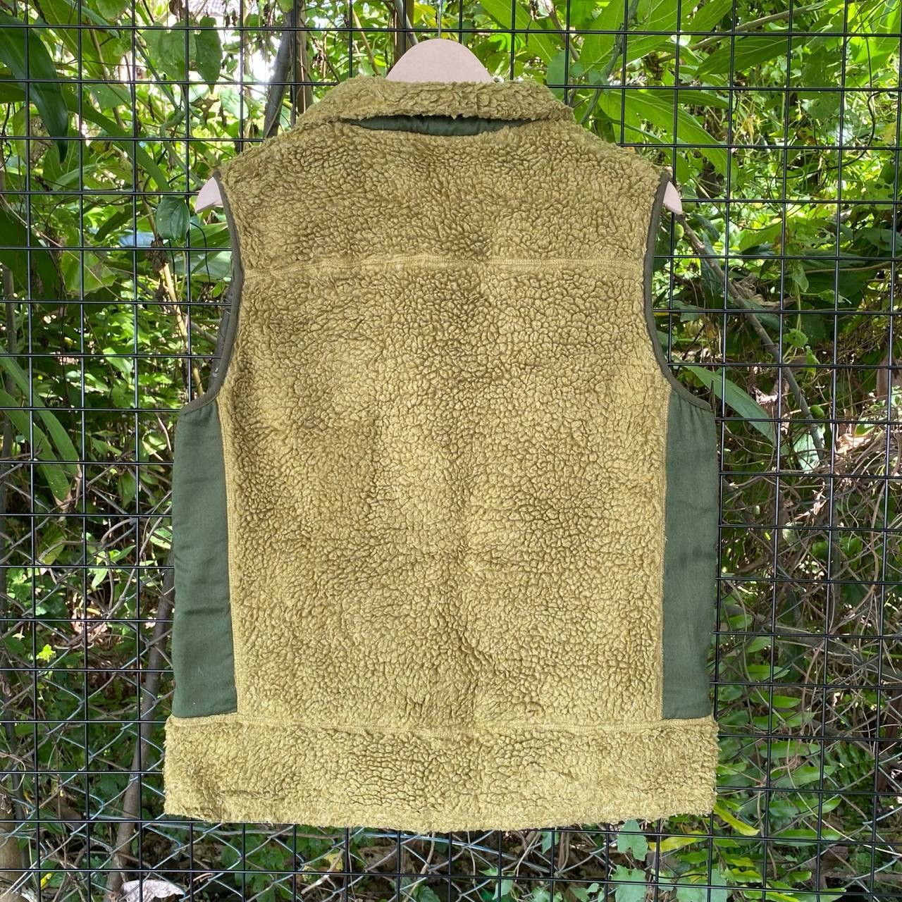 Japanese Brand × Vintage Vintage Logos Fleece Deeppile MultiPlaid Zipper Vest Size US M / EU 48-50 / 2 - 6 Thumbnail