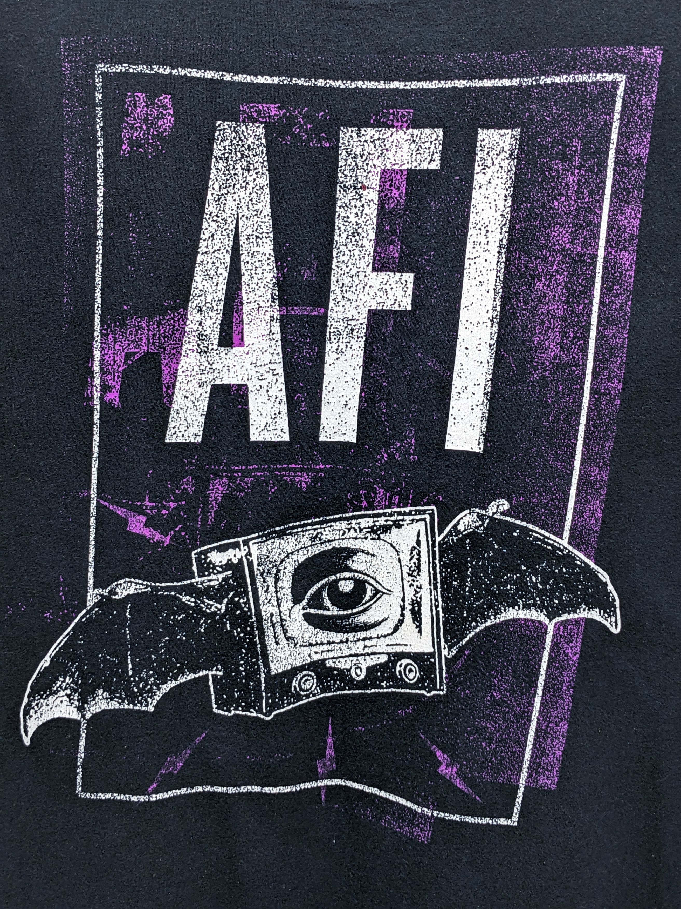 Band Tees VINTAGE Y2K A FIRE INSIDE AFI BAND Size US L / EU 52-54 / 3 - 3 Thumbnail