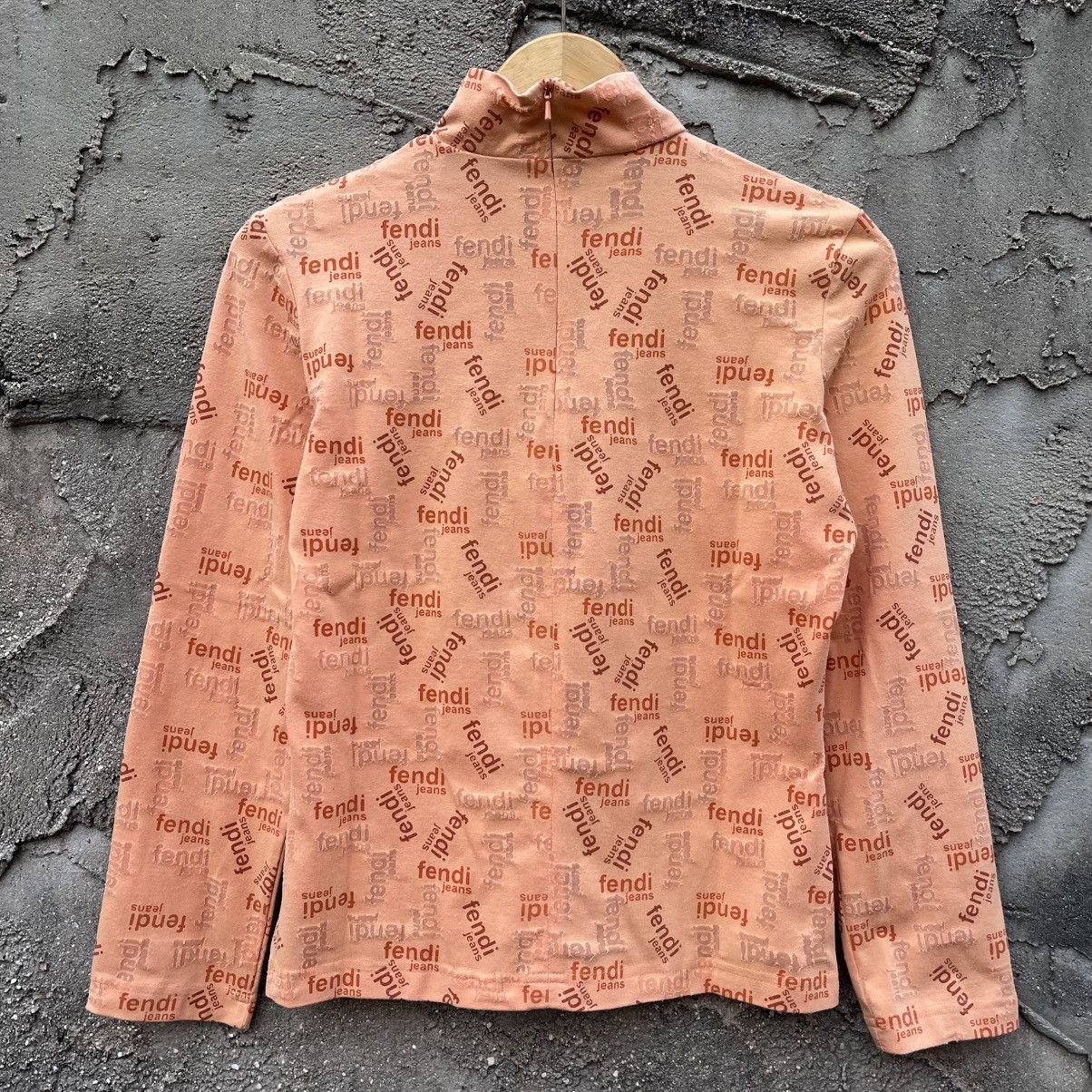 Fendi Fendi logo longsleeve Size S / US 4 / IT 40 - 6 Thumbnail