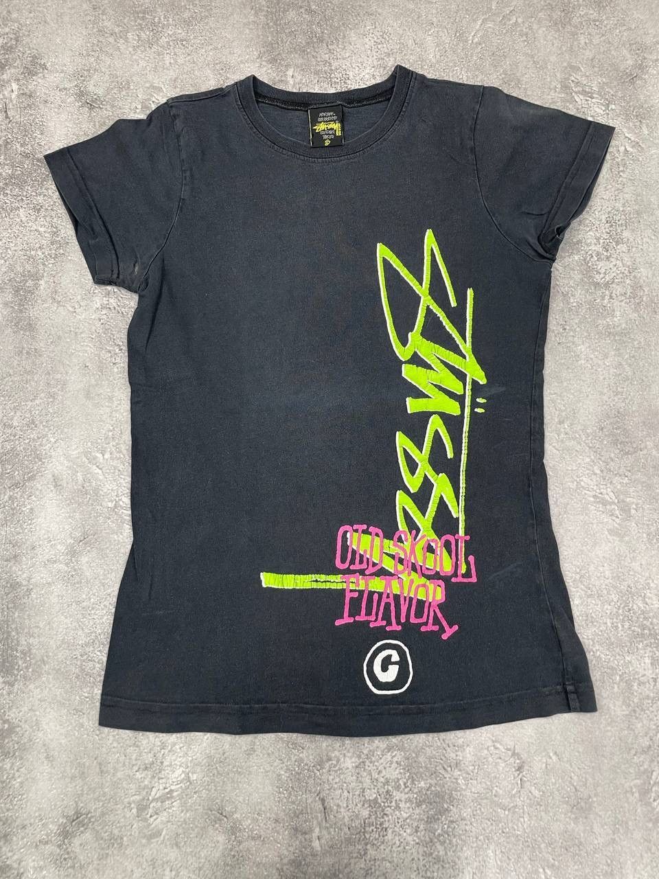 Other Black Stussy Women T-Shirt Graphic Print Size S Size US S / EU 44-46 / 1 - 1 Thumbnail