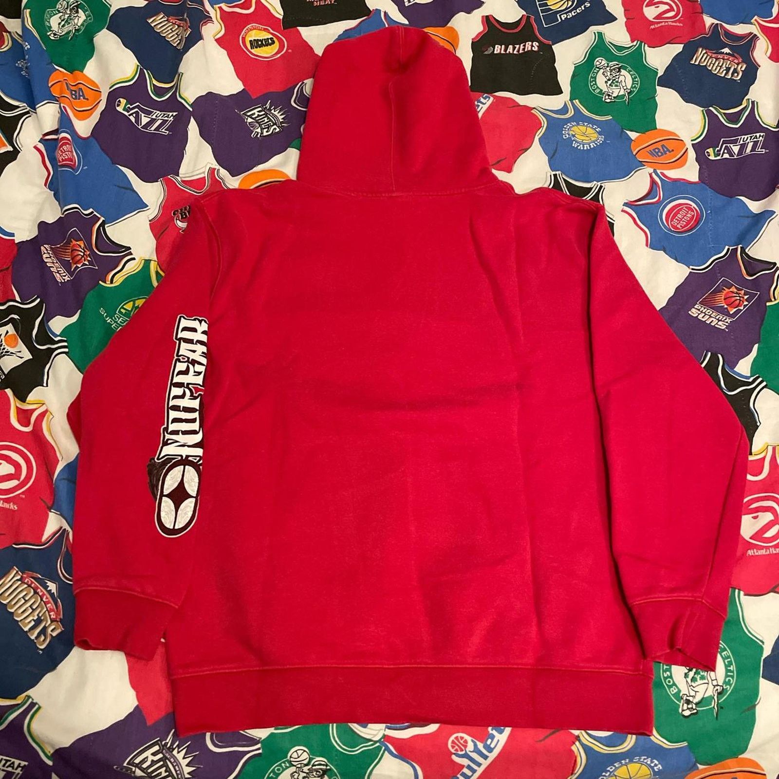 No Fear Y2K No Fear MMA Elite Grunge Skull Wings Jacket Hoodie Size US L / EU 52-54 / 3 - 2 Thumbnail