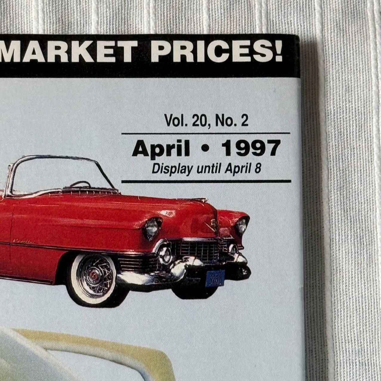 Designer Old Cars Price Guide - April 1997 Edition Vol 20 #2 Size ONE SIZE - 3 Thumbnail