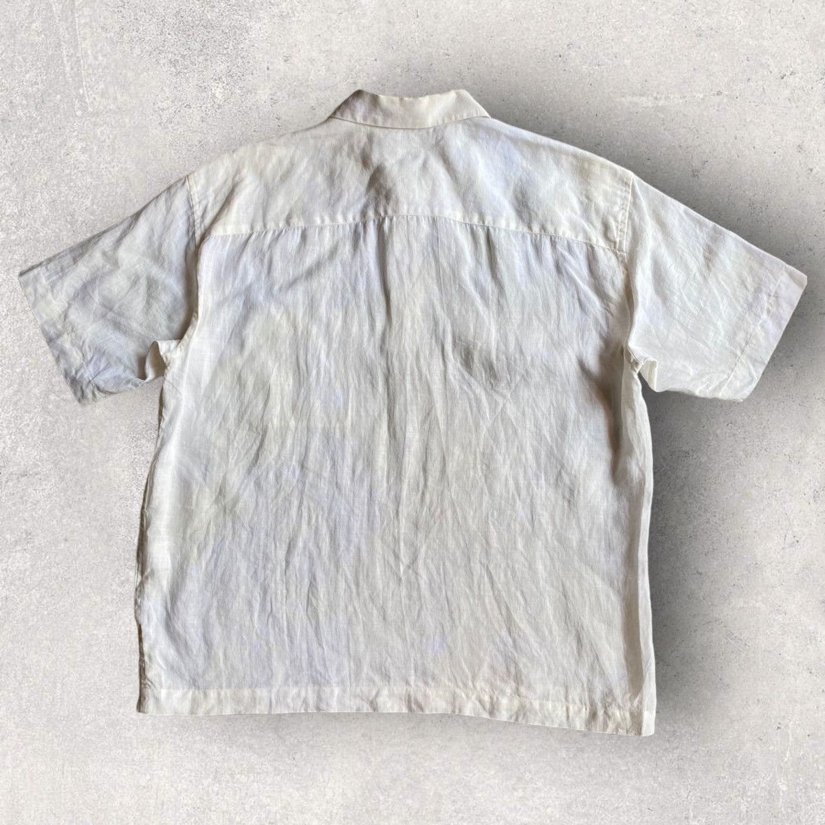 Issey Miyake Vintage SS94 Pullover Hemp Oversize Shirt Size US M / EU 48-50 / 2 - 3 Thumbnail