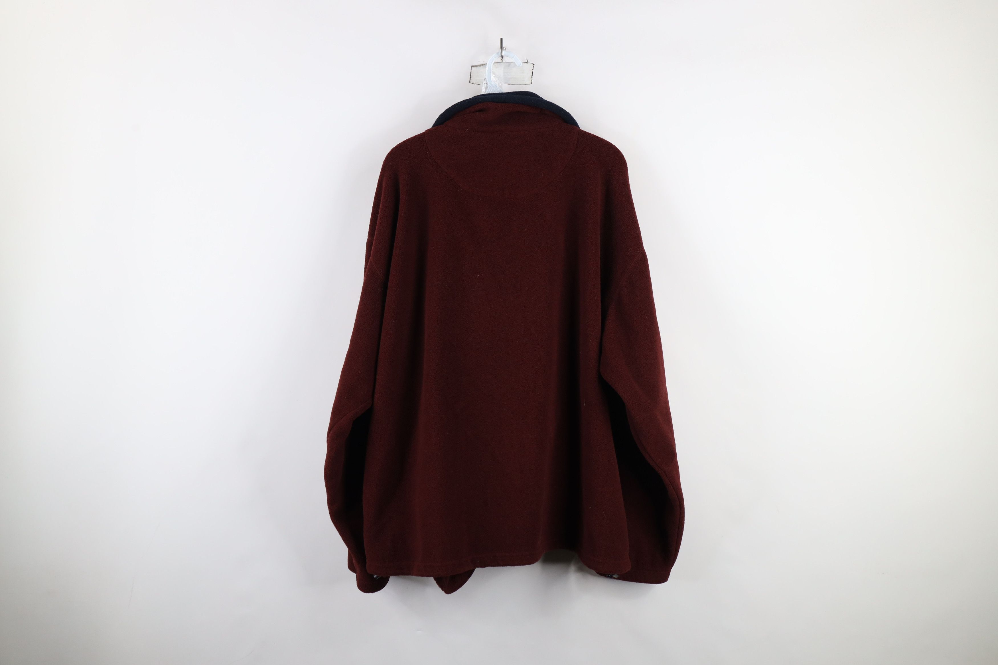 Champion × Vintage Vintage 90s Champion Heavyweight Half Zip Fleece Sweater Red Size US XL / EU 56 / 4 - 11 Thumbnail