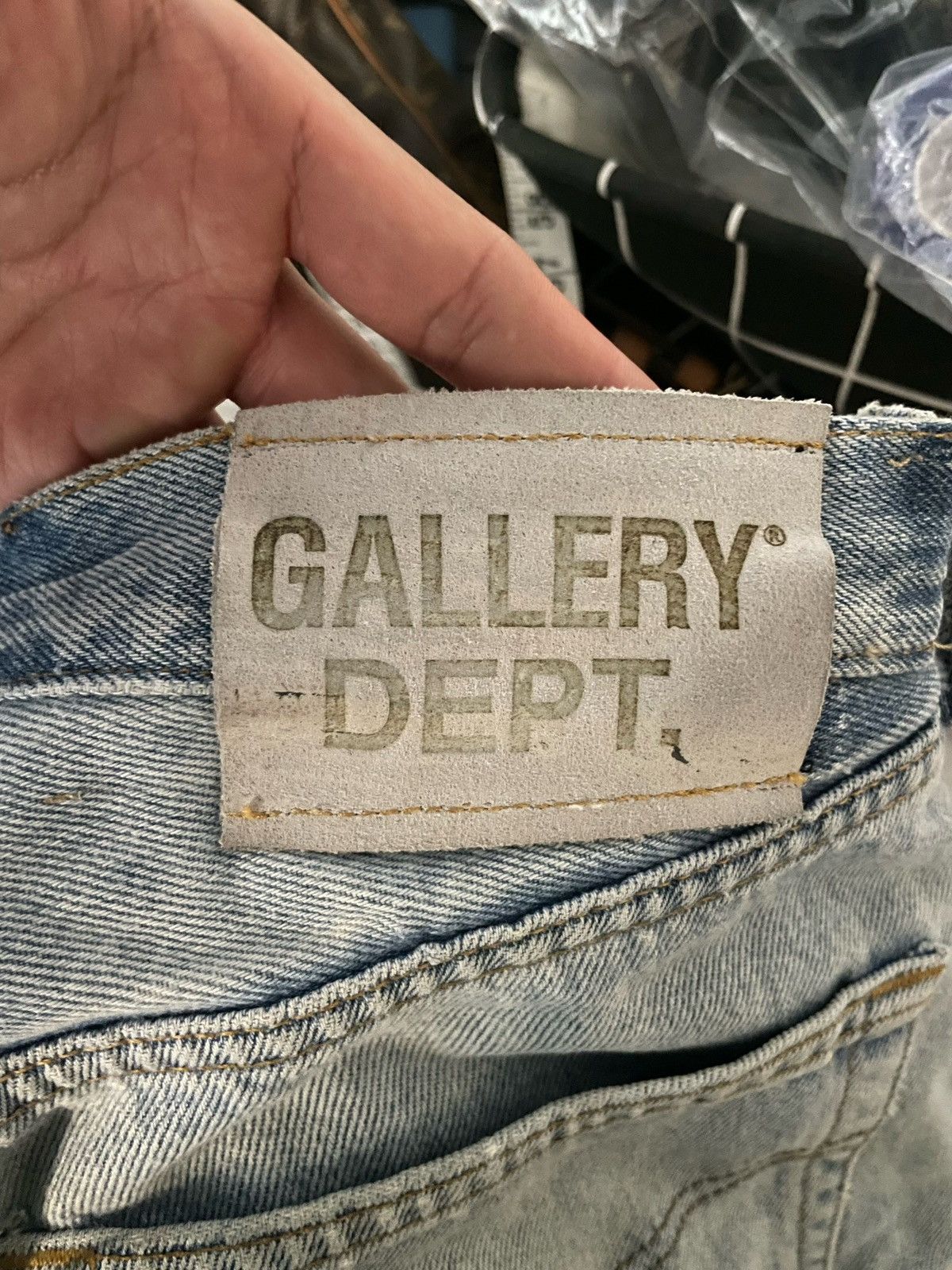 Gallery Dept. Gallery Dept. 5001 Denim Straight Jeans Size US 30 / EU 46 - 7 Thumbnail