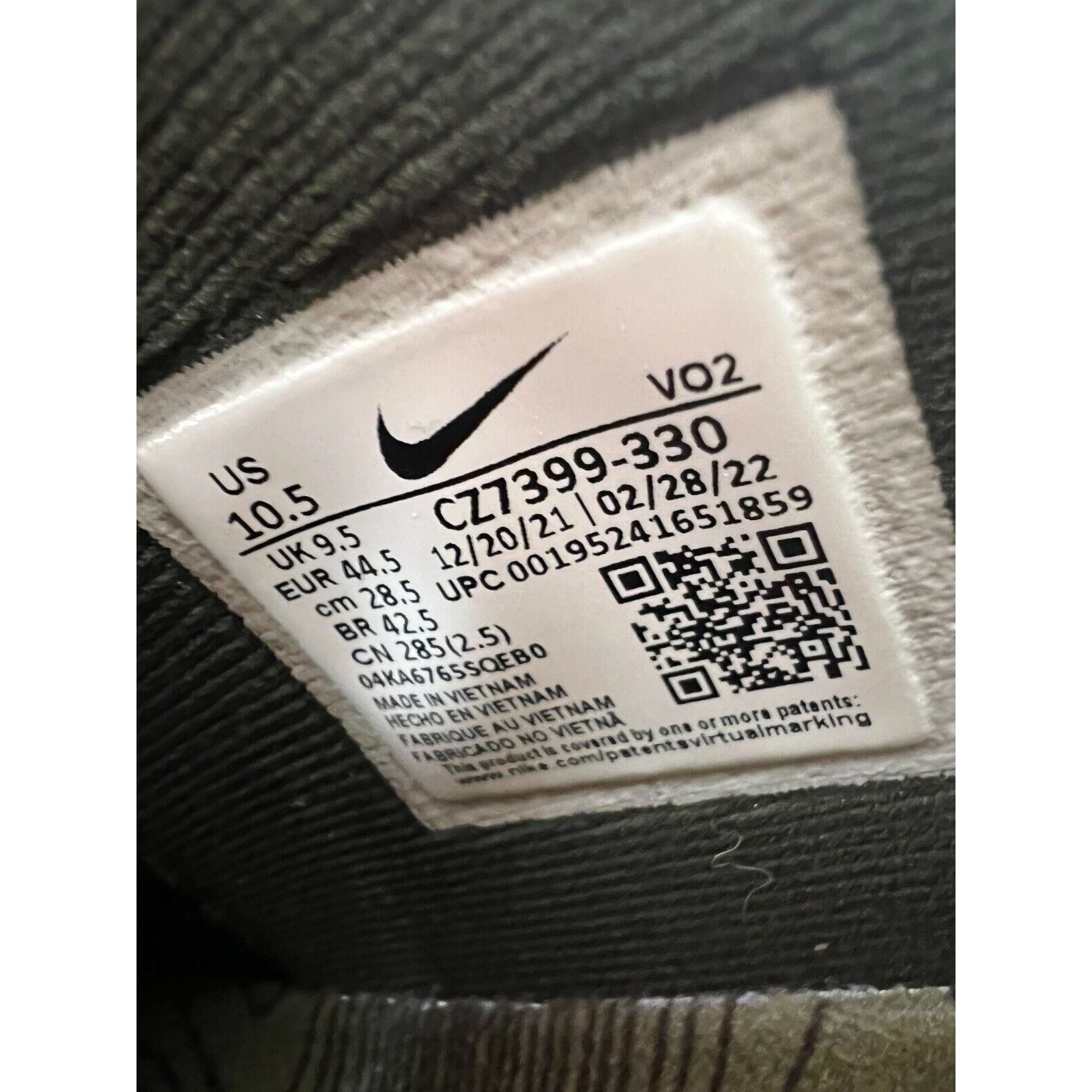 Nike Nike React SFB Carbon Low Mens Elite Outdoor Shoes Size 10.5 Size US 10.5 / EU 43-44 - 3 Thumbnail