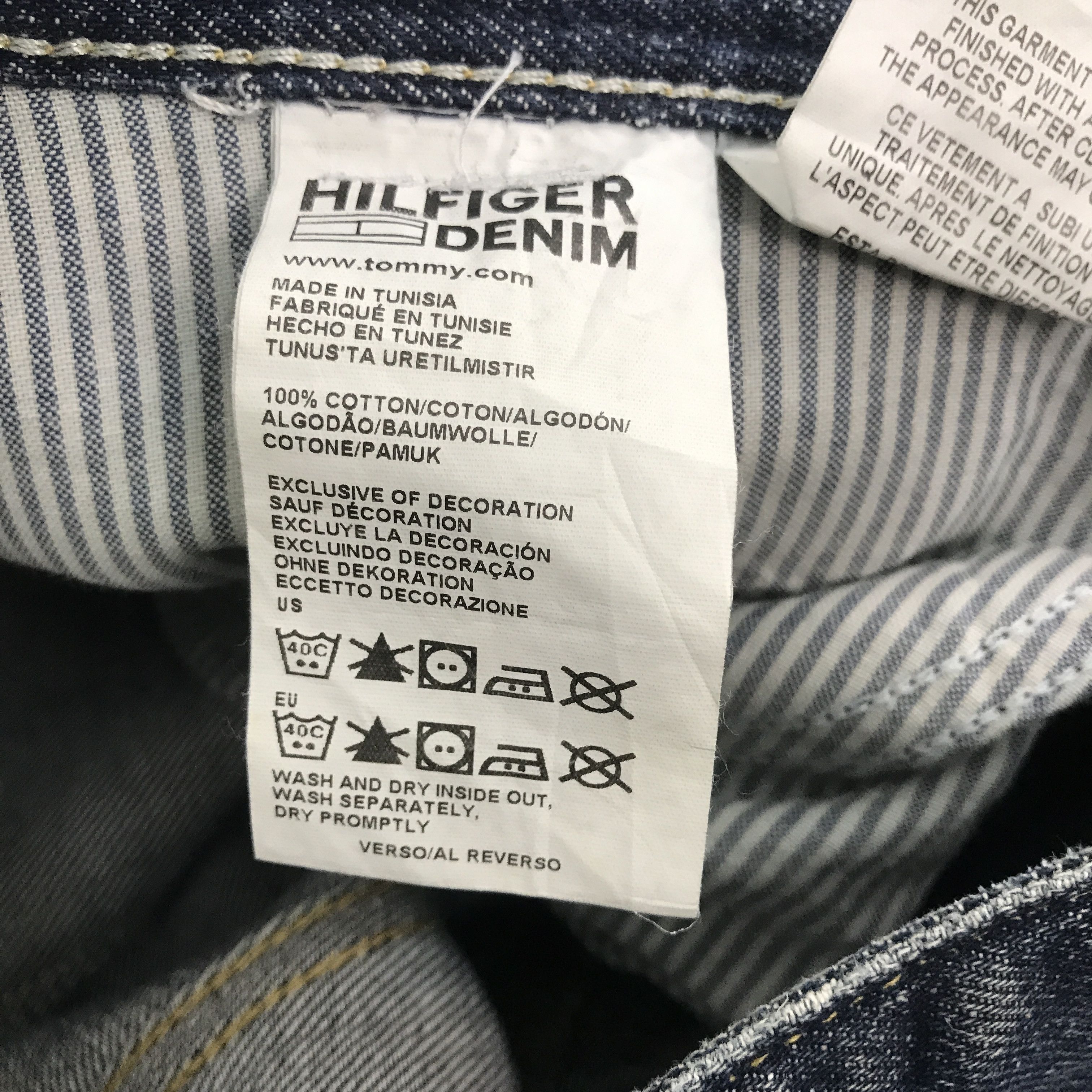 Rare Tommy Hilfiger distressed denim Jeans